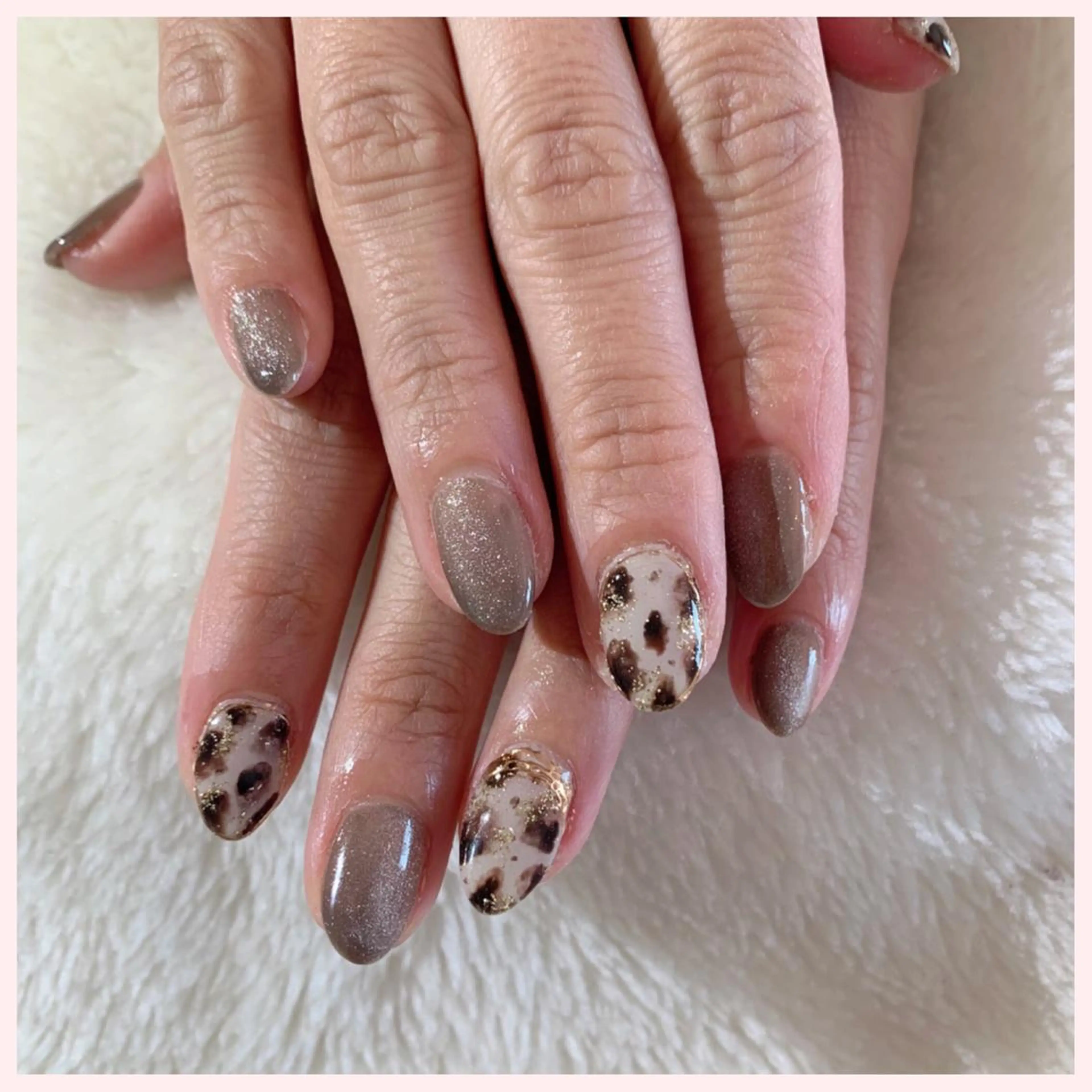 ネイル マグネットネイル ハンドネイル Ogasawara Tokikaのネイルデザイン