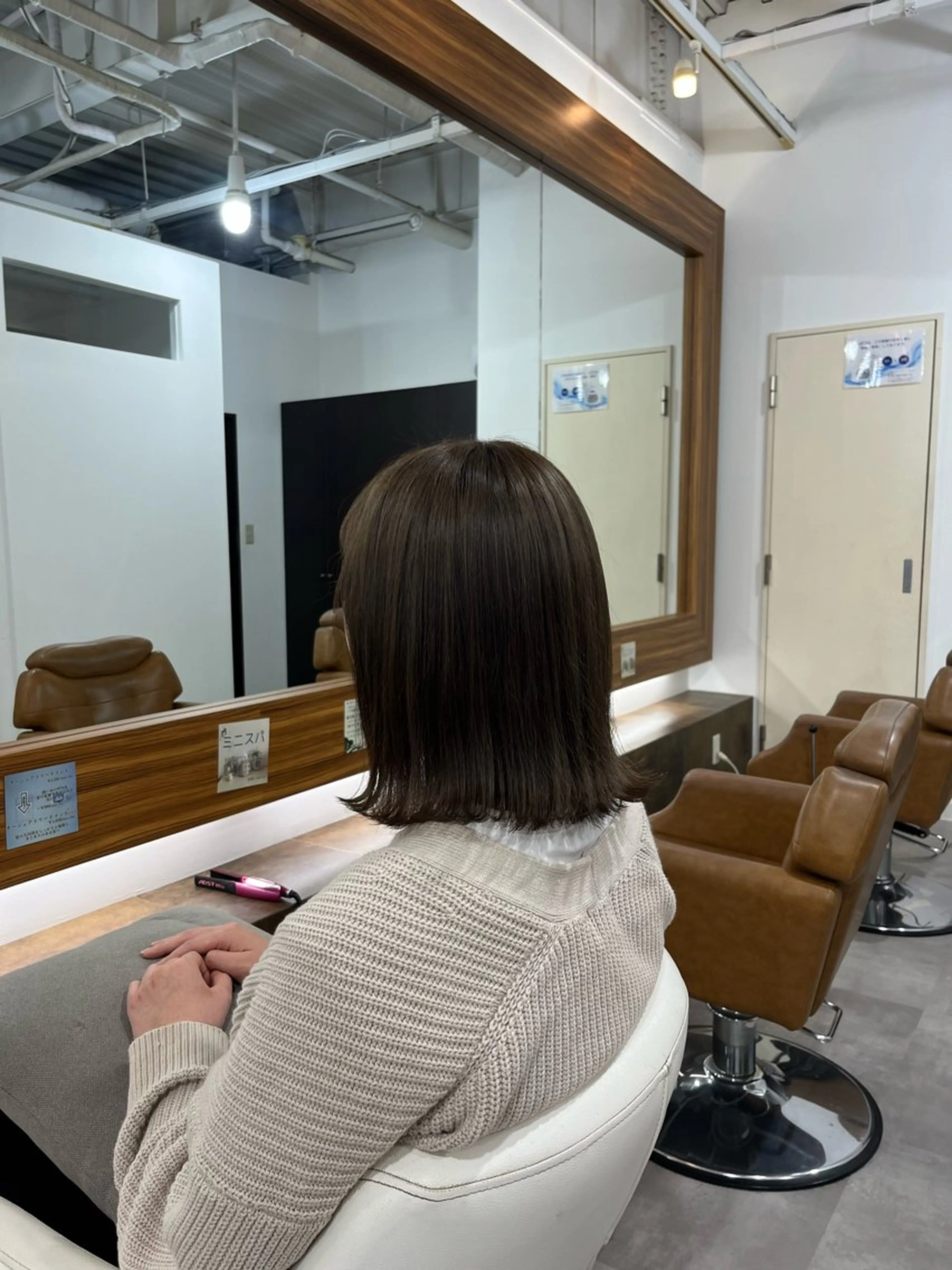 ショート カラー 🌱 みよのヘアスタイル