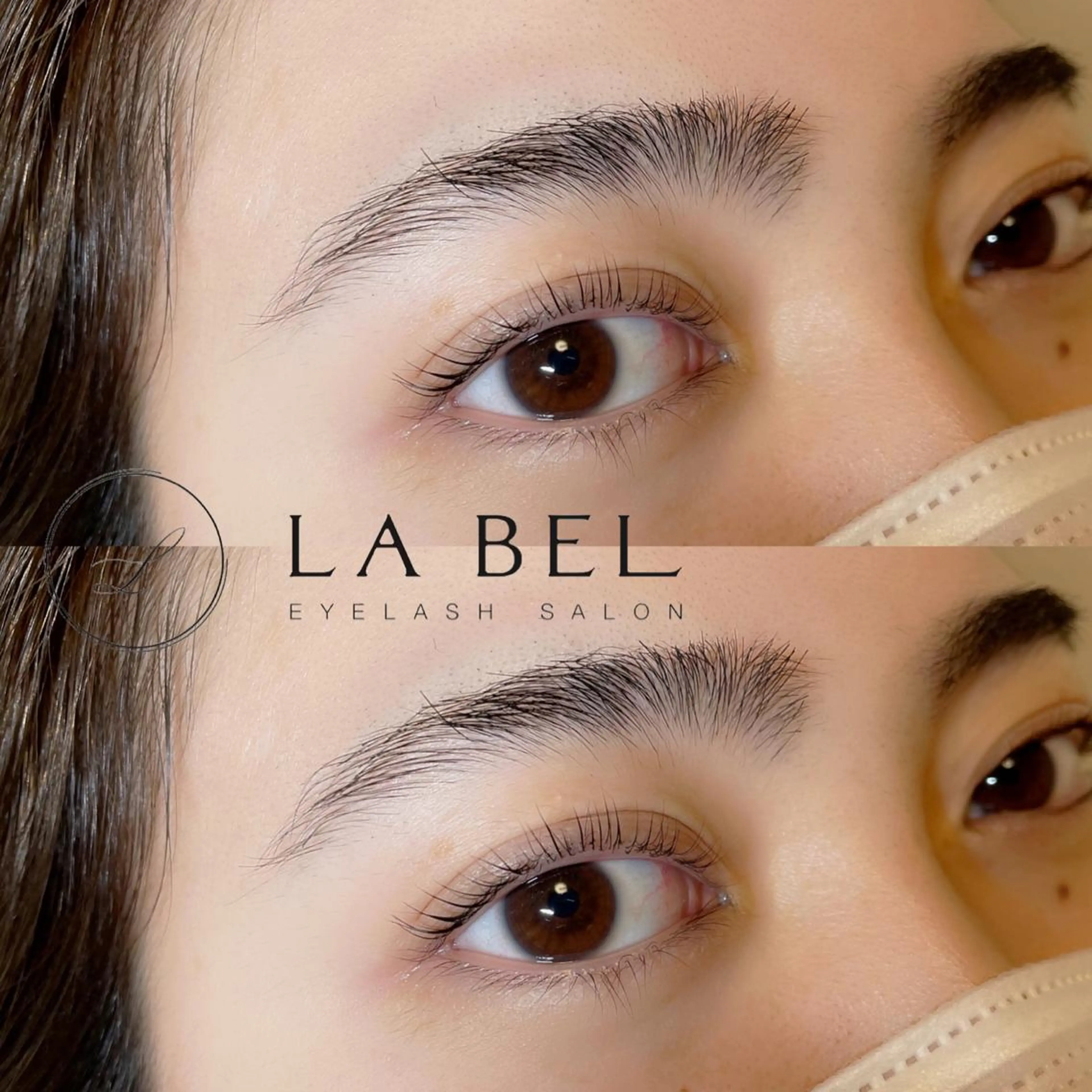 マツエク・マツパ パリジェンヌラッシュリフト 福島LA BEL HARUHIのマツエク・マツパデザイン