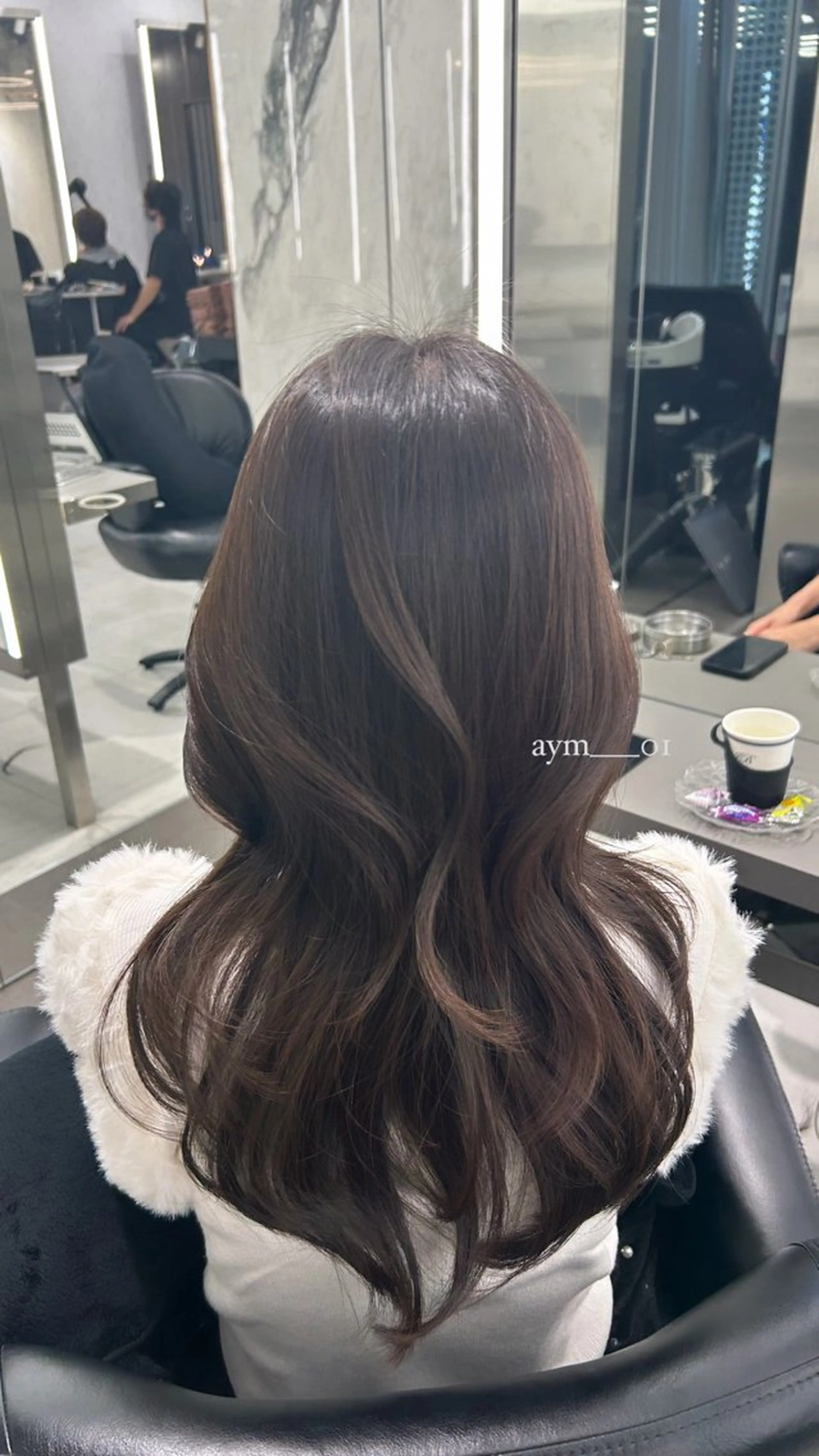セミロング トリートメント 銀座/韓国ヘア🤍 レイヤーAYUMIのヘアスタイル