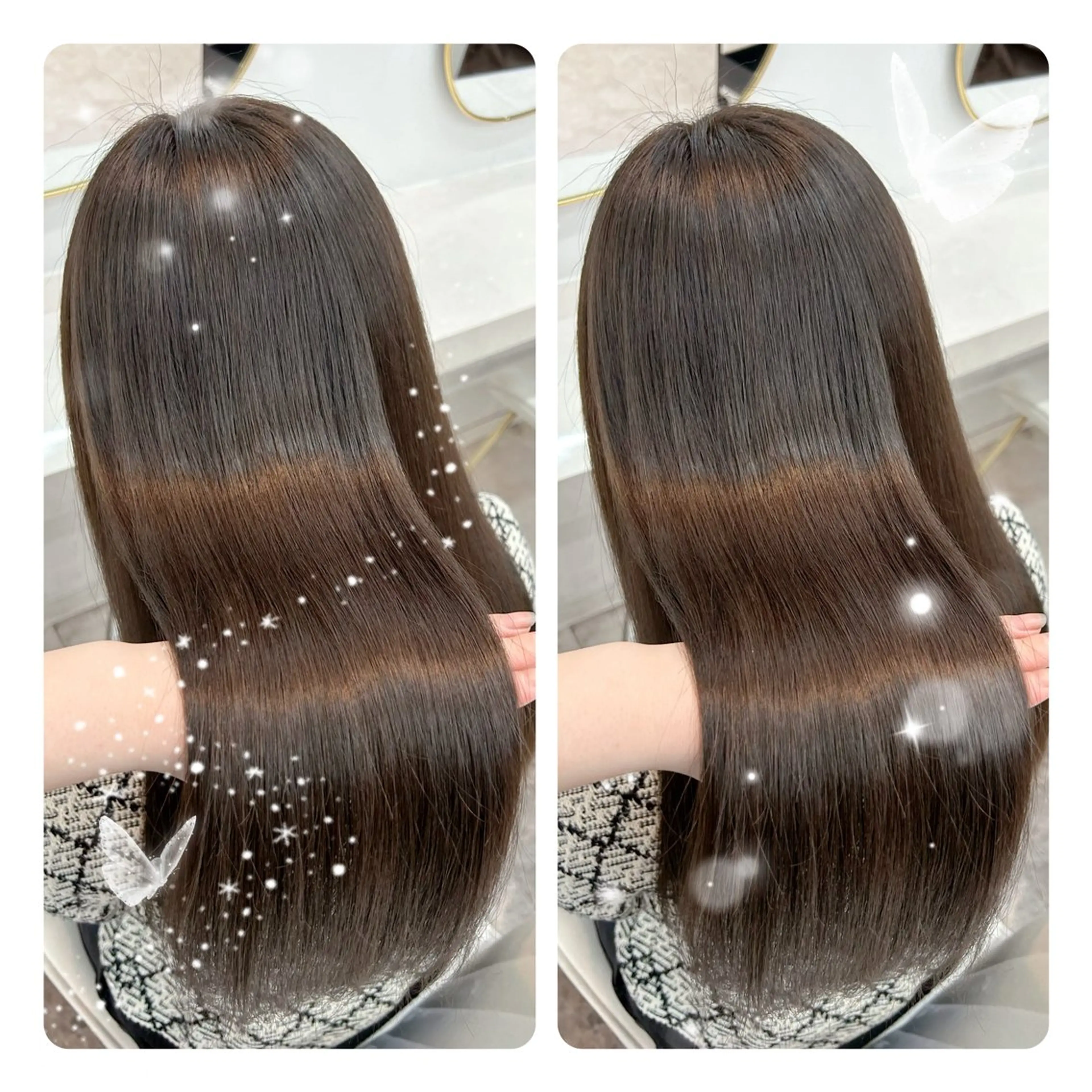 セミロング カラー ヘアカラー 🫧そあん🫧大宮 カットモデル様募集中のヘアスタイル