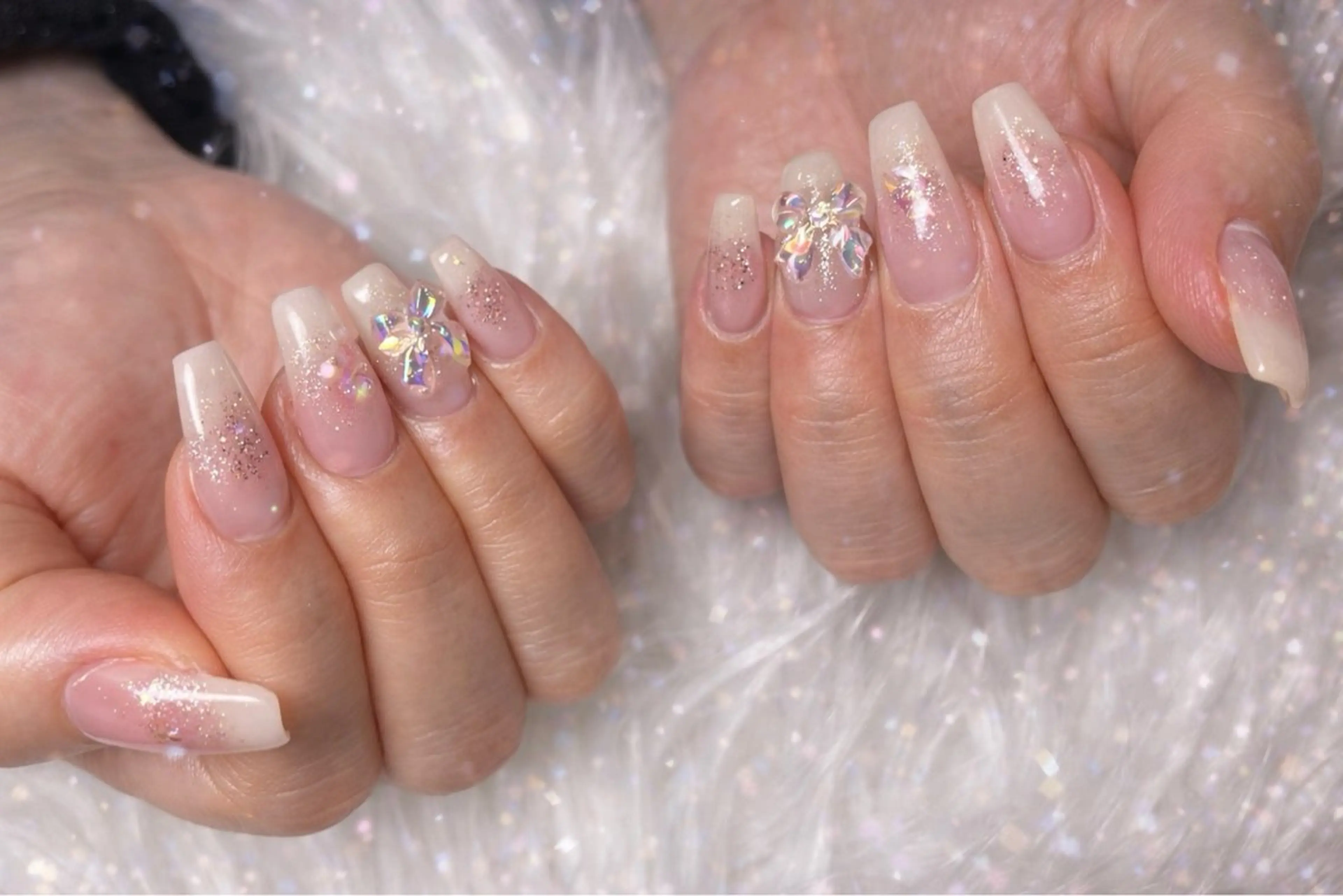 セミロング 岡矢joieange 心斎橋店のネイルデザイン