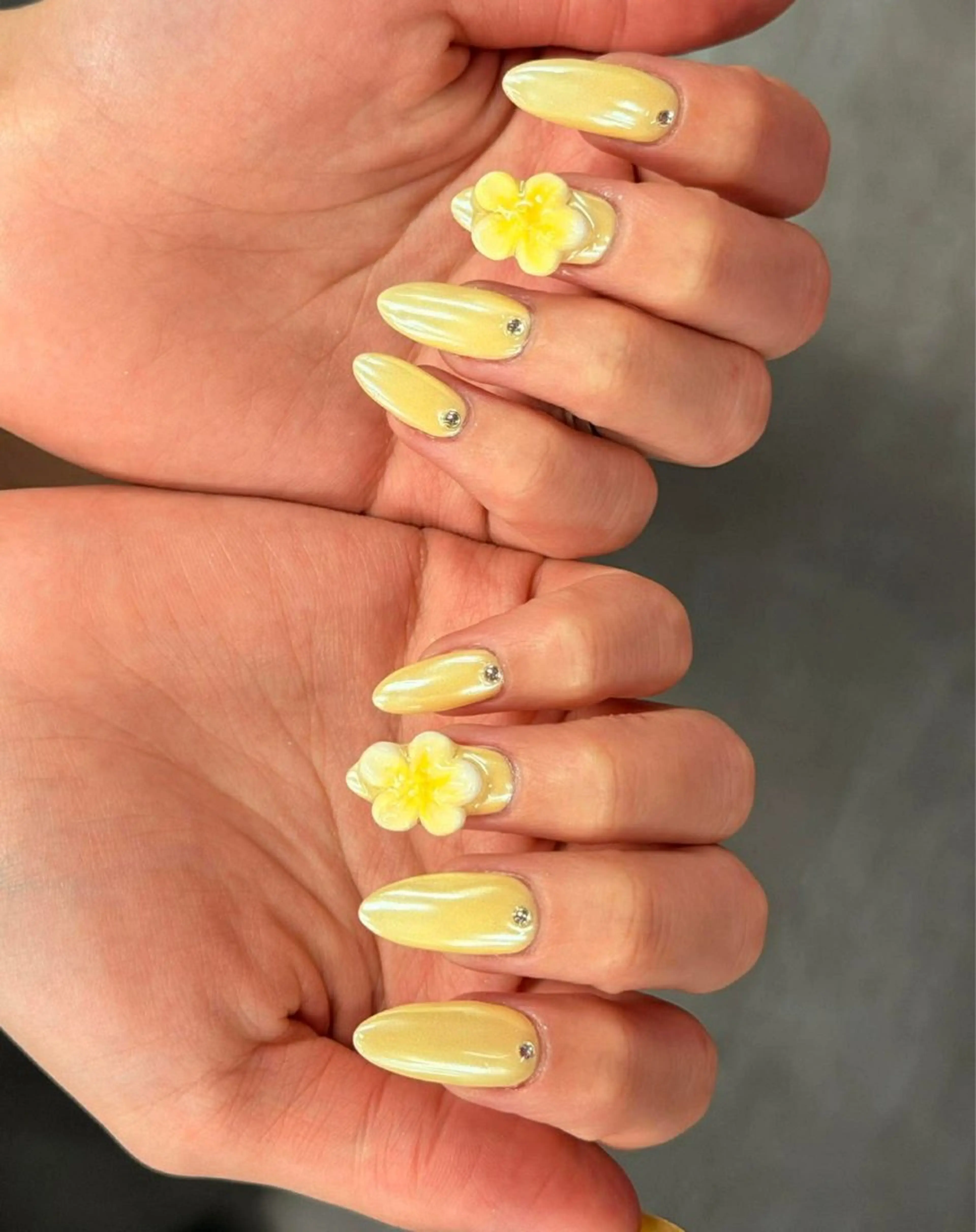 ネイル 韓国ネイル 持ち込み ニュアンスネイル ネイルチップ ハンドネイル Tini ANA.CHUOのネイルデザイン