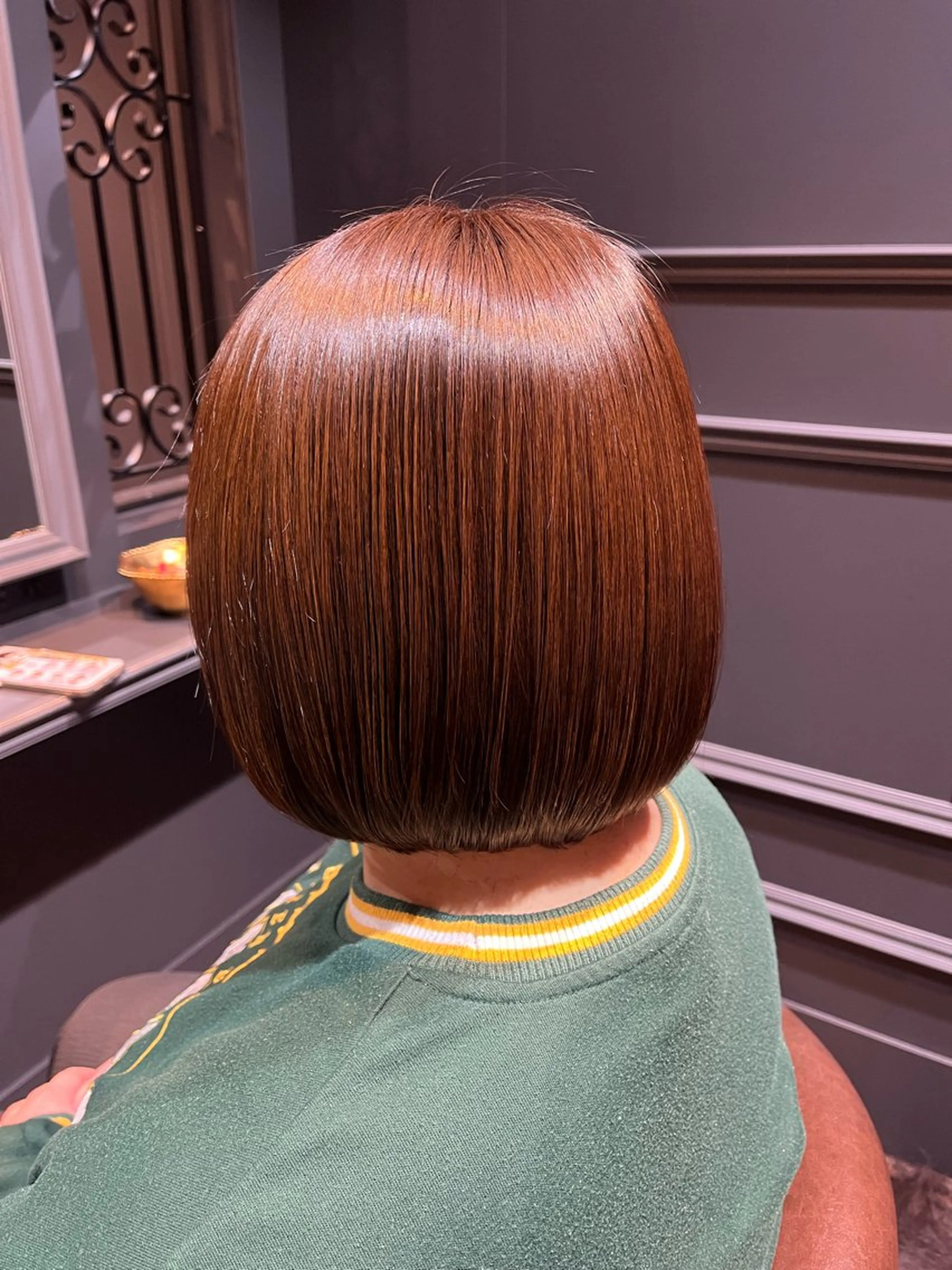 ショート カラー ボブ 境 あいみのヘアスタイル