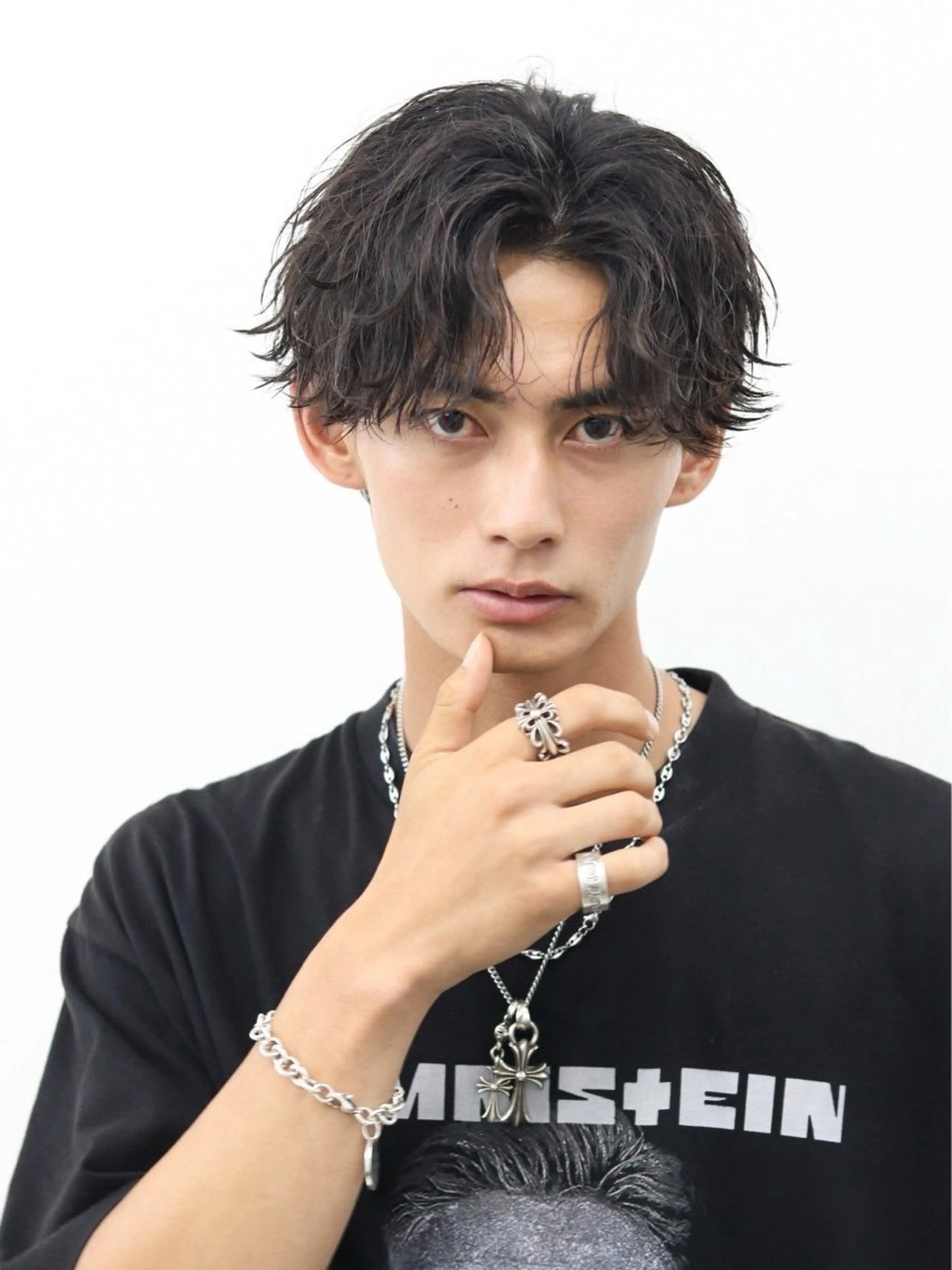 パーマ メンズ カット パーマ トリートメント パーマ職人🔥／短髪 執行役員／YUTAのヘアスタイル