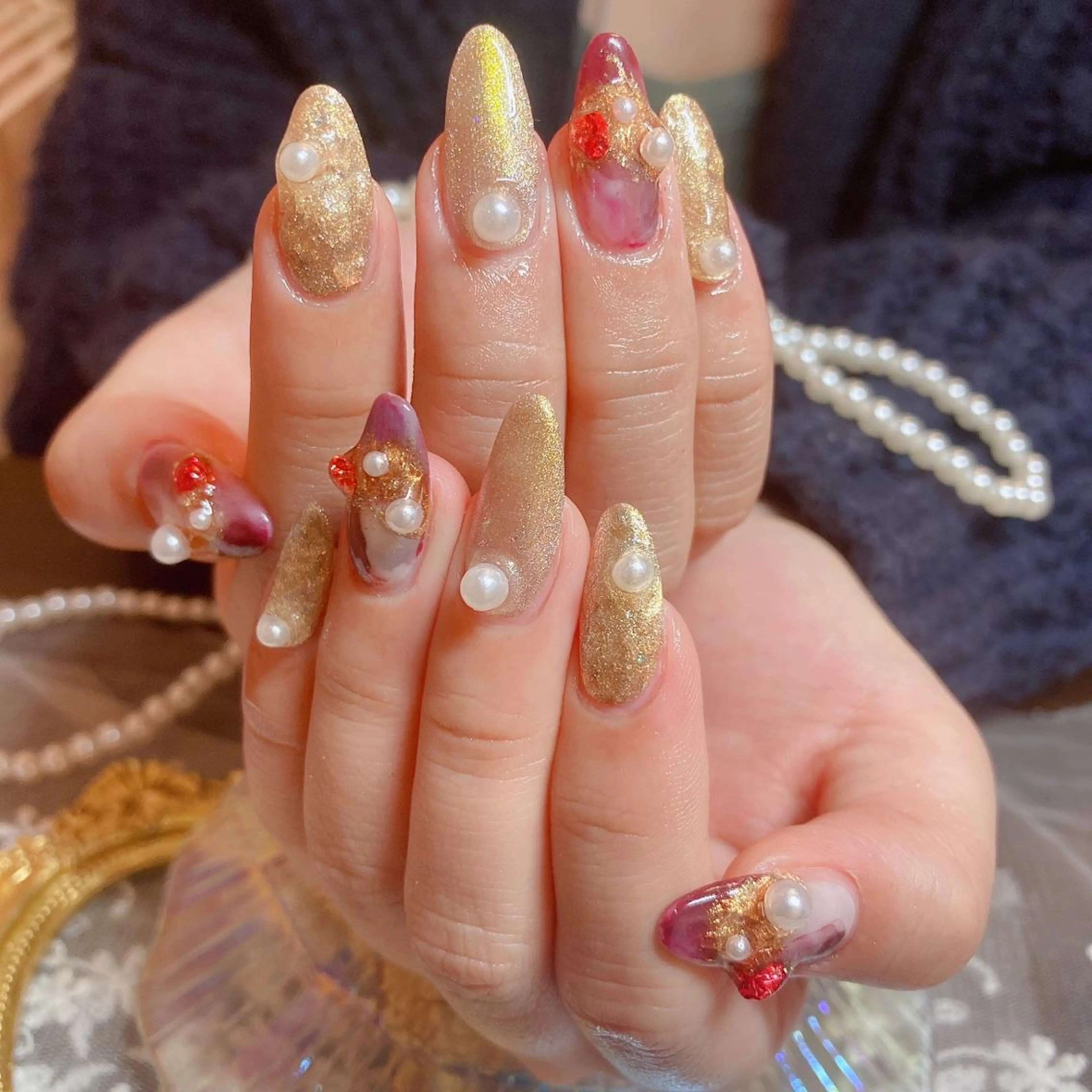 ネイル ハンドネイル VIVIAN リサのネイルデザイン