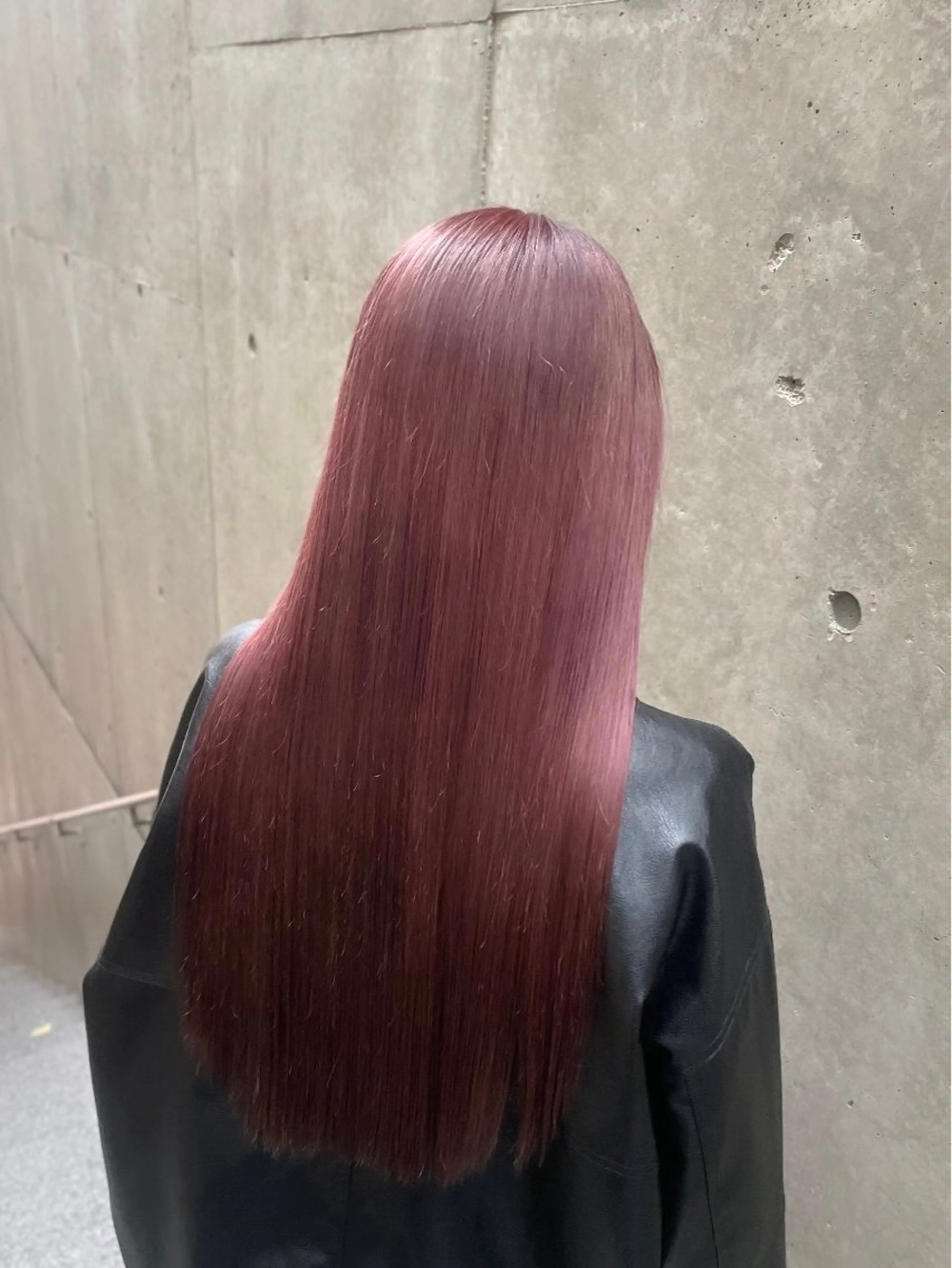 ロング ヘアカラー 西山祐生/ハイトーン /ケアブリーチ/艶髪のヘアスタイル