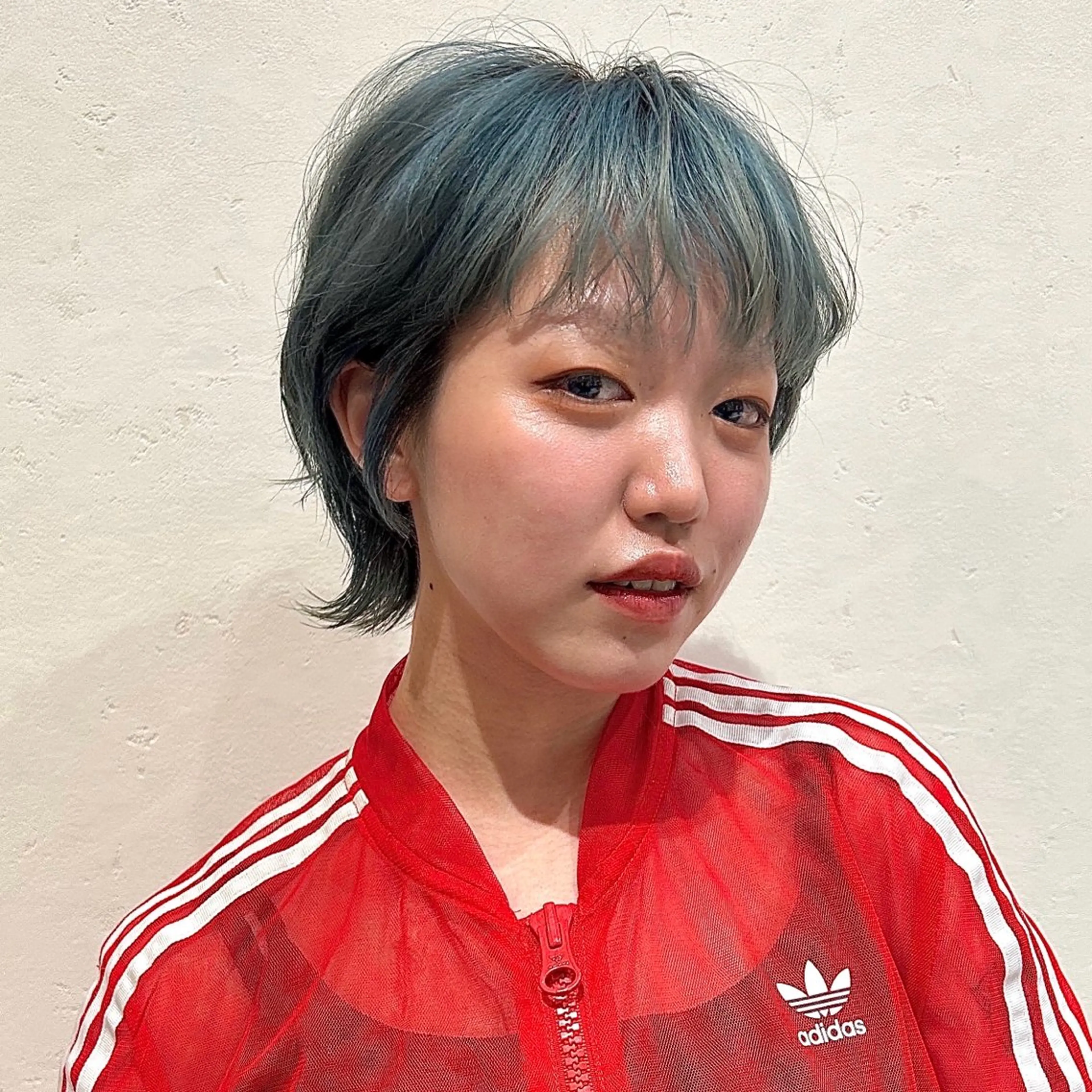 ショート カラー 🍒中川葵久美🍒 レイヤー/メンズのヘアスタイル