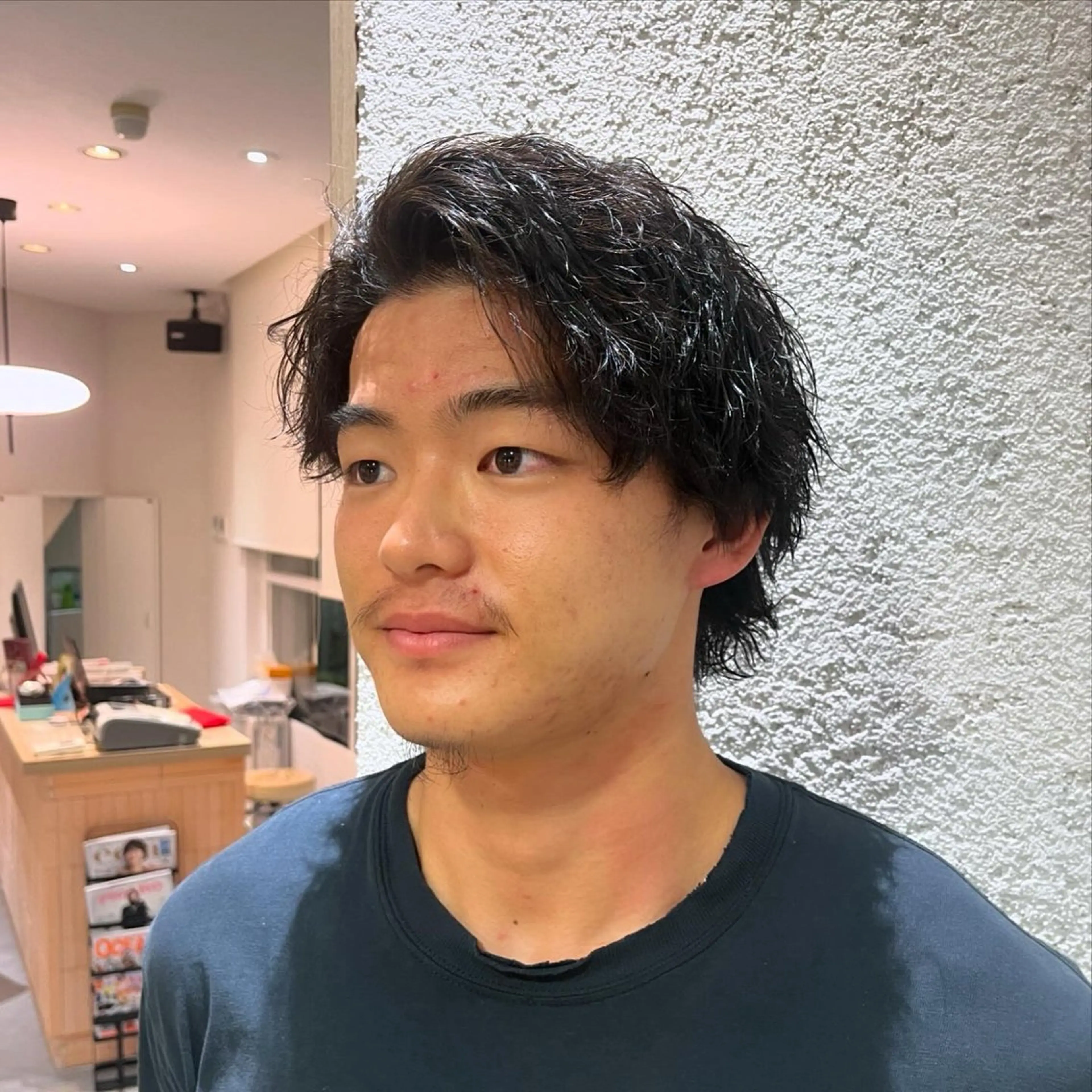 パーマ メンズ 本田 茜のヘアスタイル