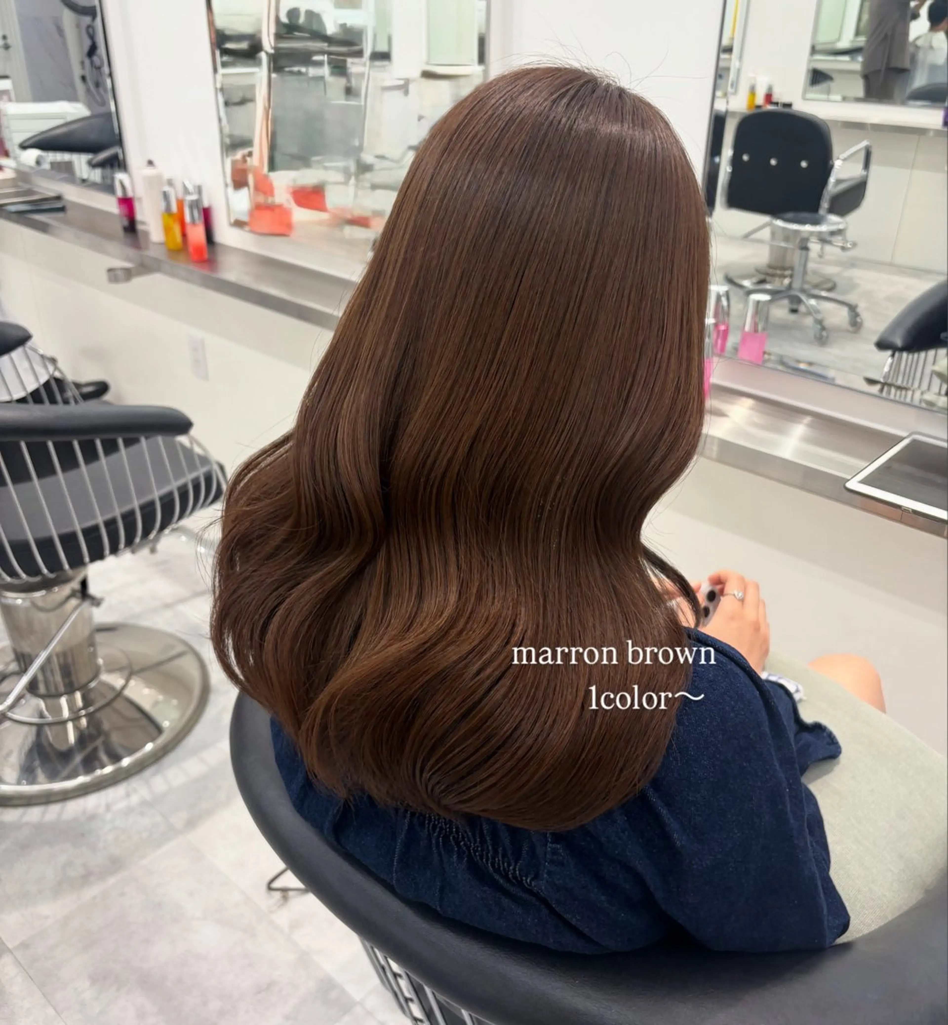 ロング ヘアカラー Parve Mix/ 平 奈果🎀のヘアスタイル