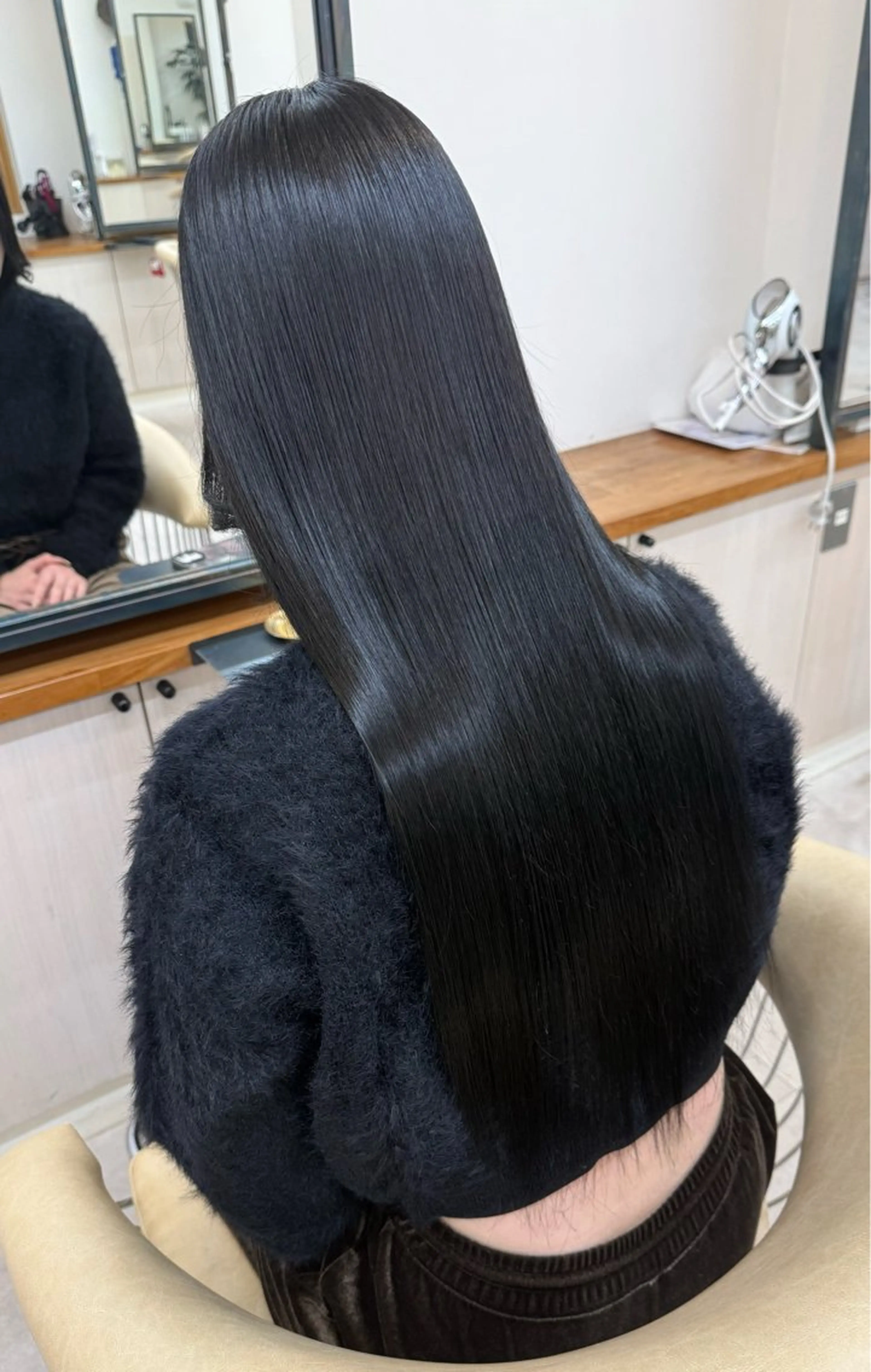 ロング カラー 黒髪 ヘアカラー 仙台/透明感カラー /chihiroのヘアスタイル