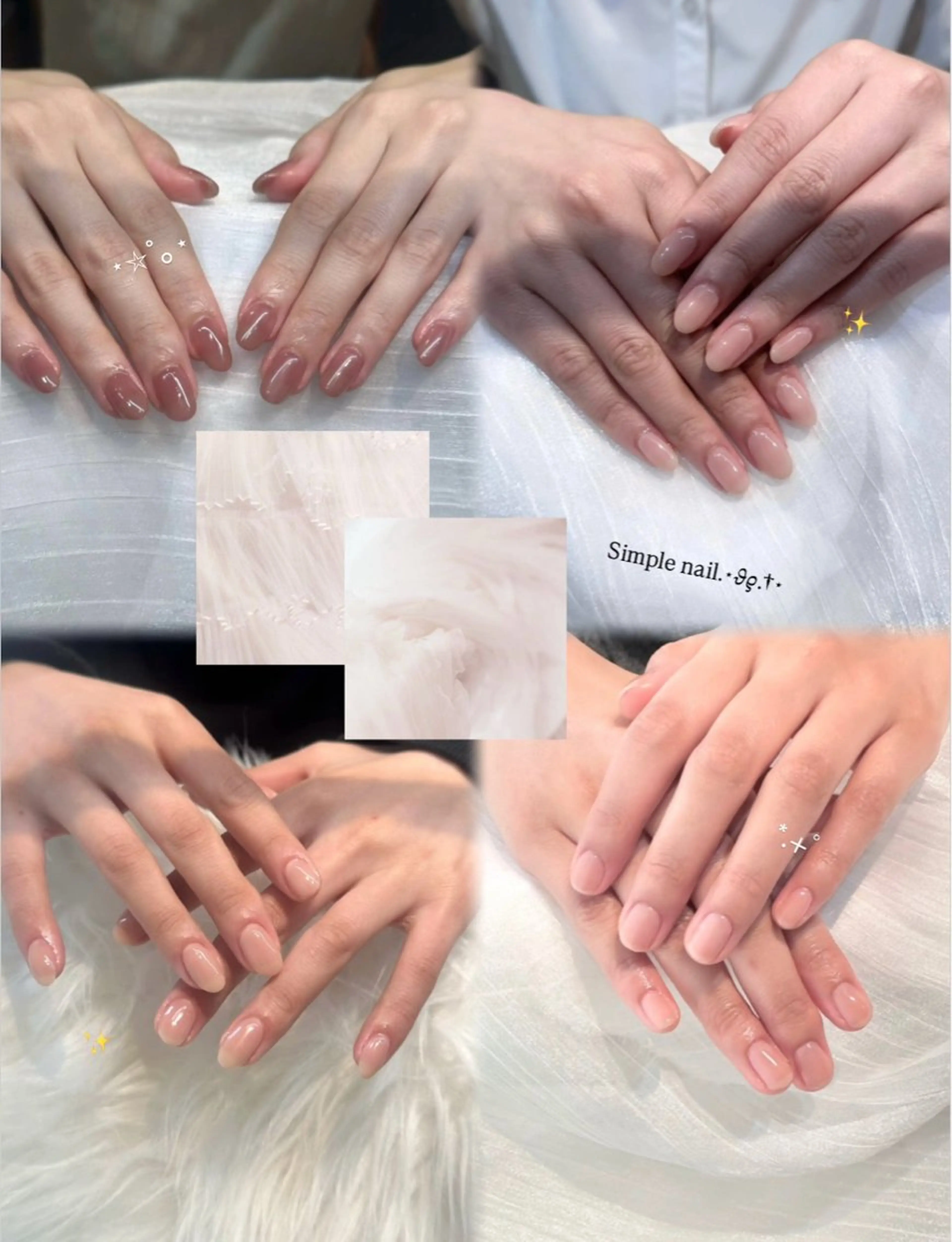 ネイル ハンドネイル ハンドケア 𝒚𝒖𝒛𝒖 ˖ ࣪⊹のネイルデザイン