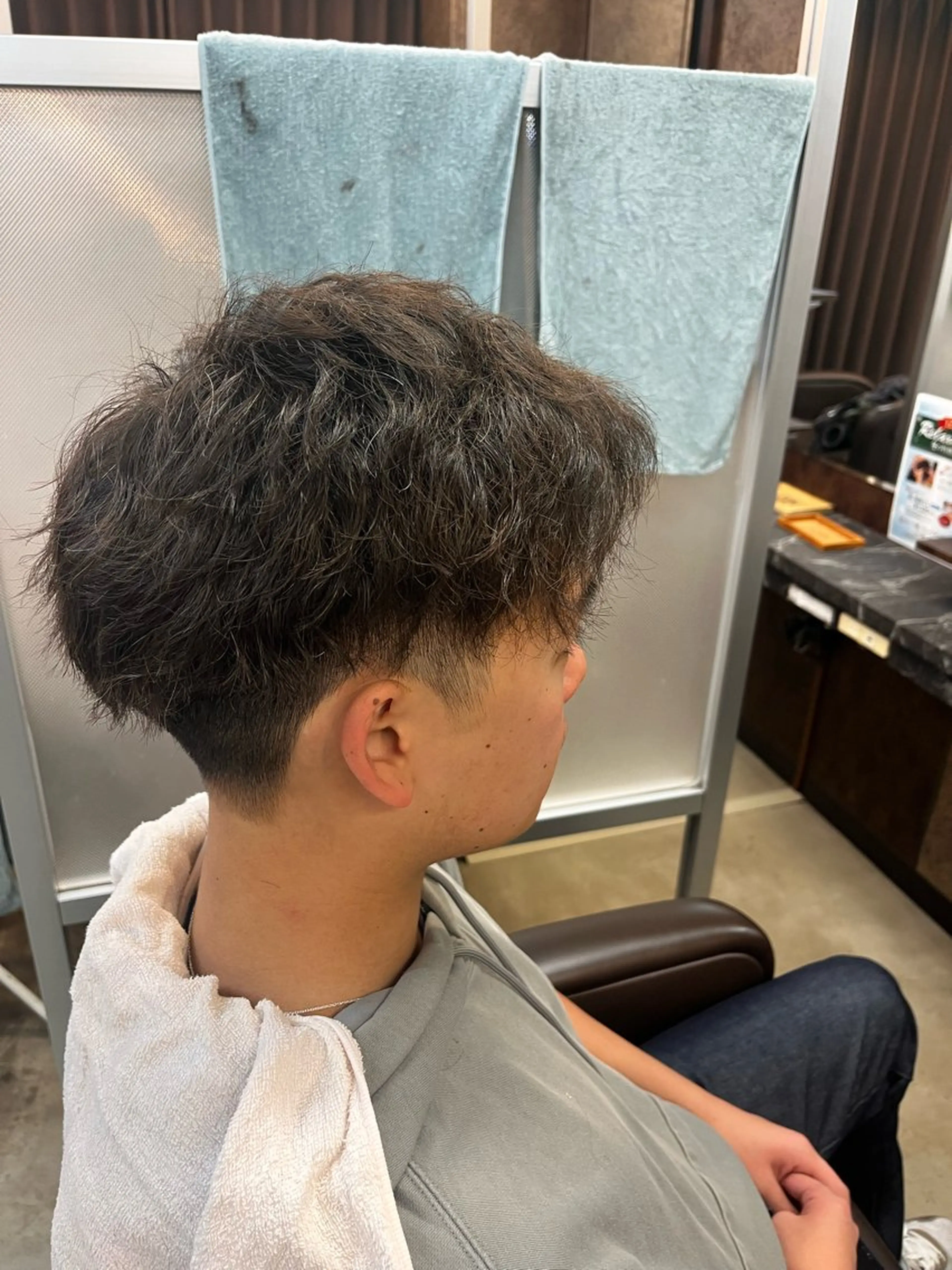 ショート パーマ 清水 寧生のヘアスタイル