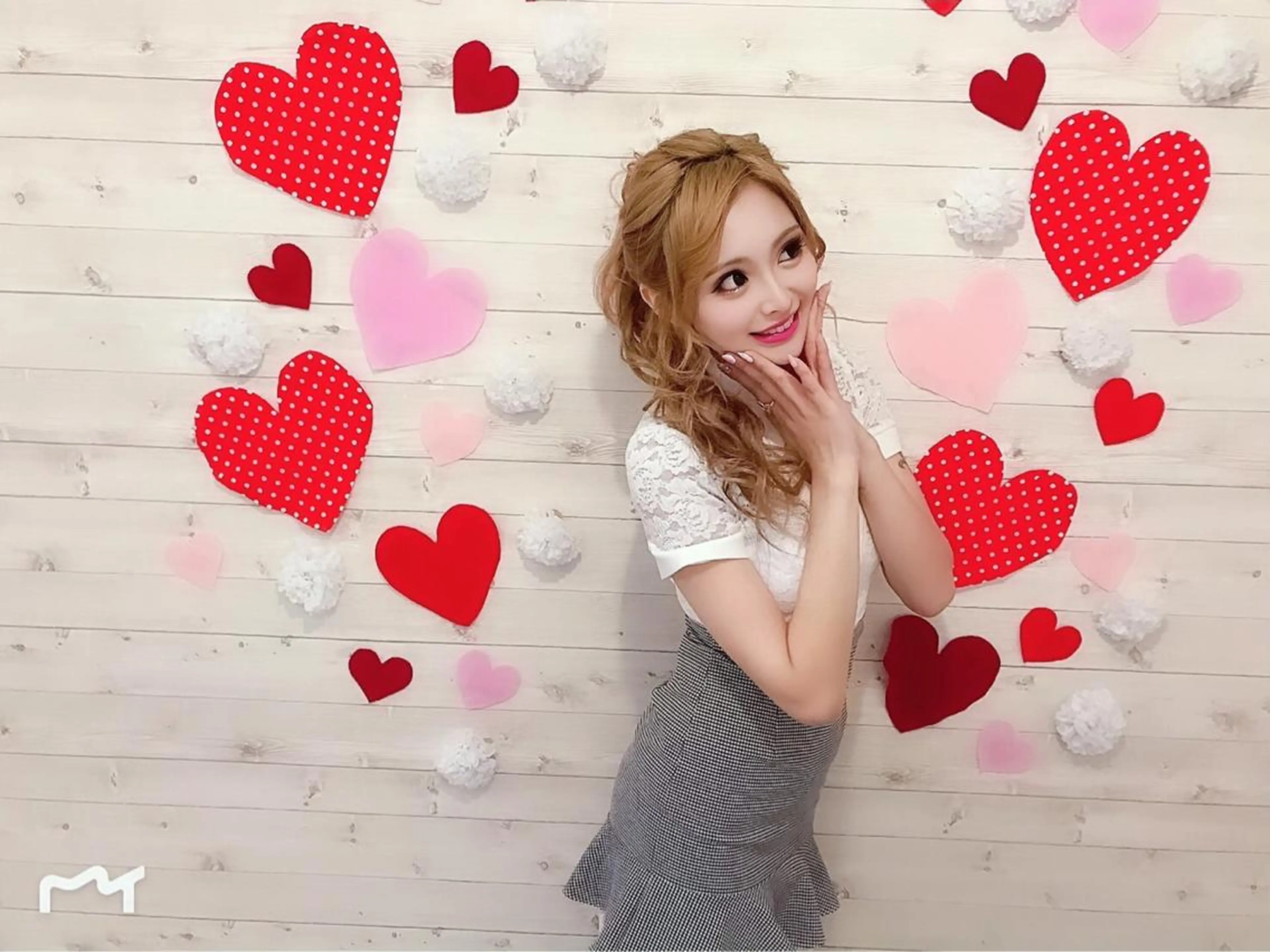 セミロング ヘアアレンジ ヘアメイク エンカレッジのヘアスタイル