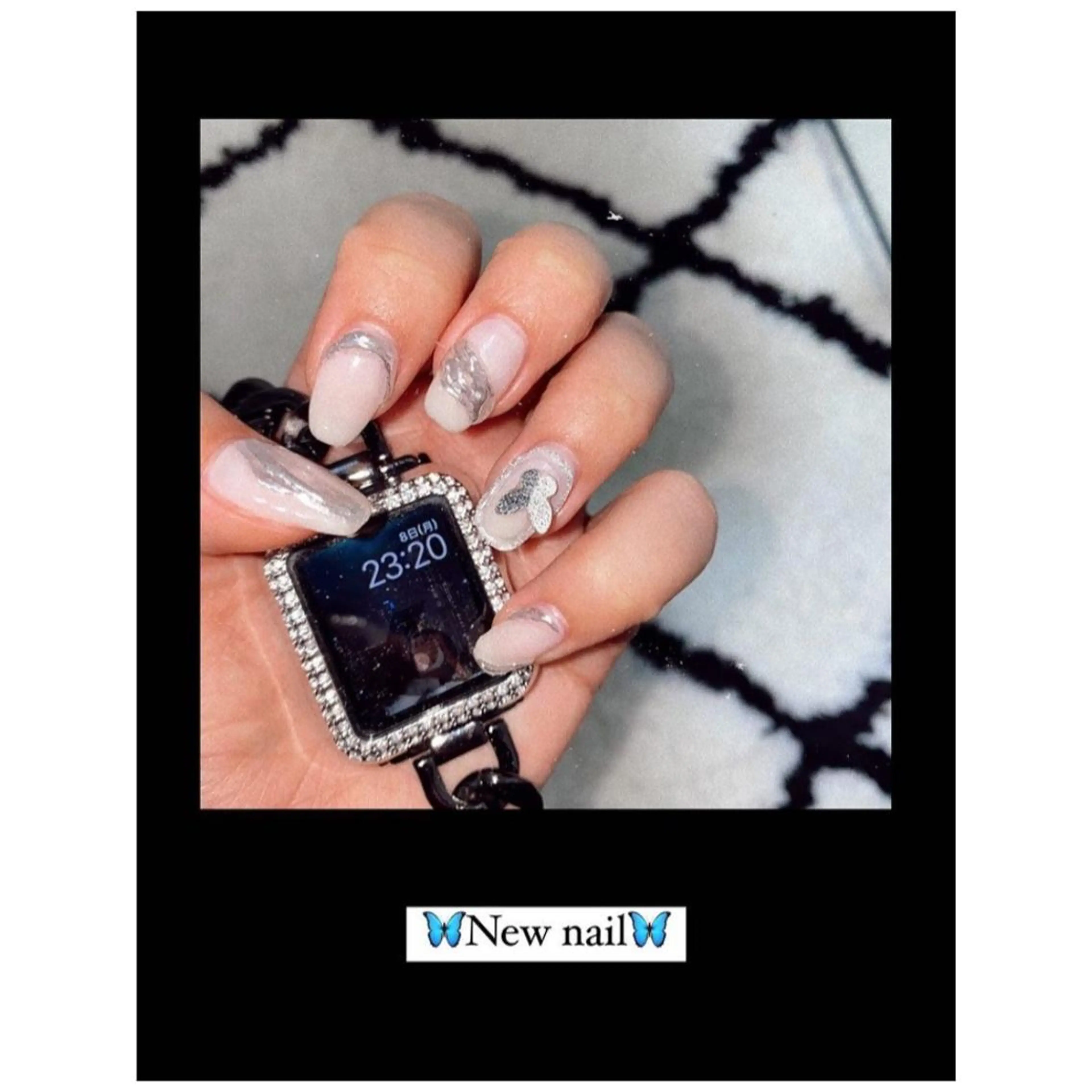 ミディアム ネイル ハンドネイル 👑enen style👑のネイルデザイン