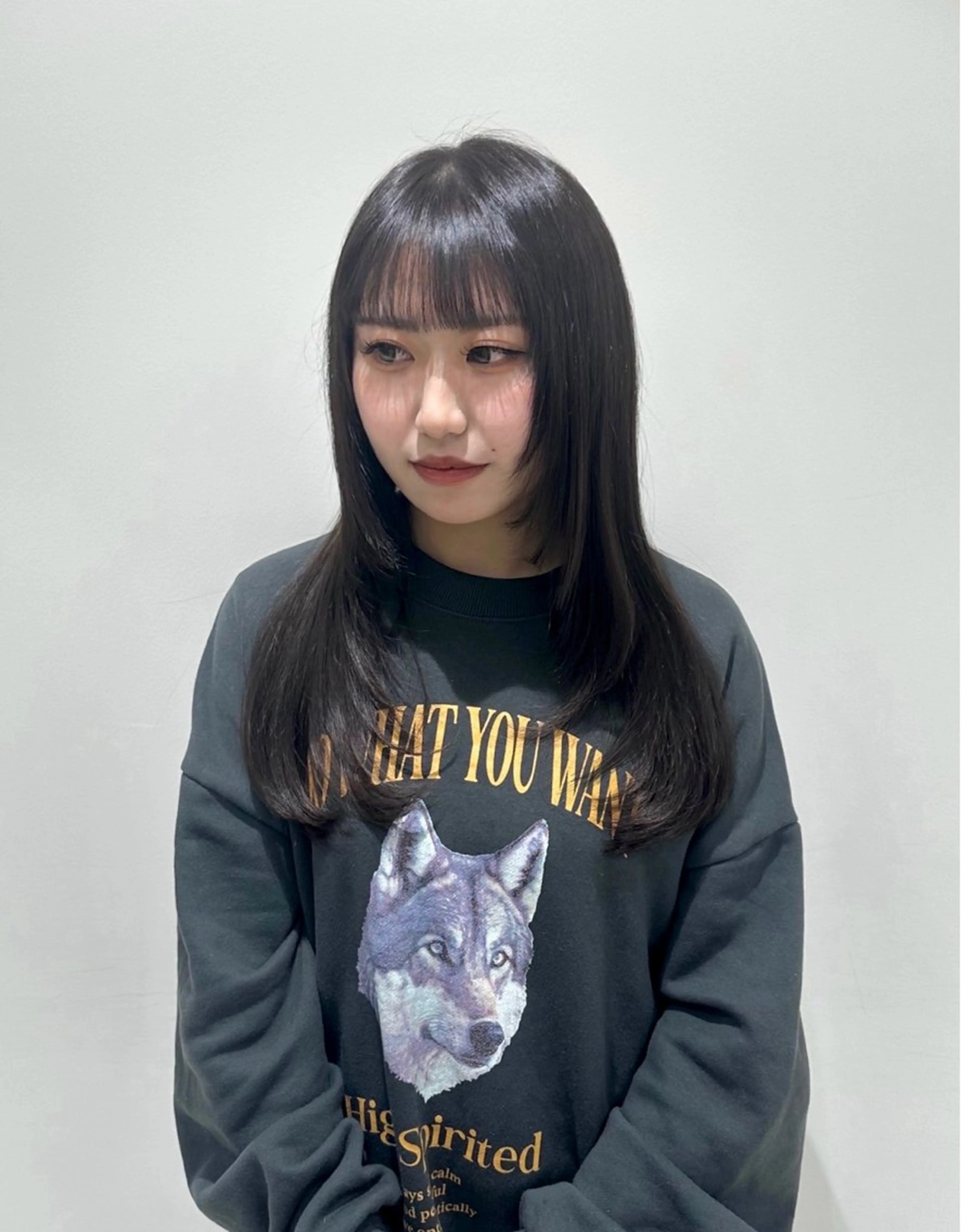 ロング カット ヘアカラー カナ🌀銀座/ カラーリスト/透明感のヘアスタイル