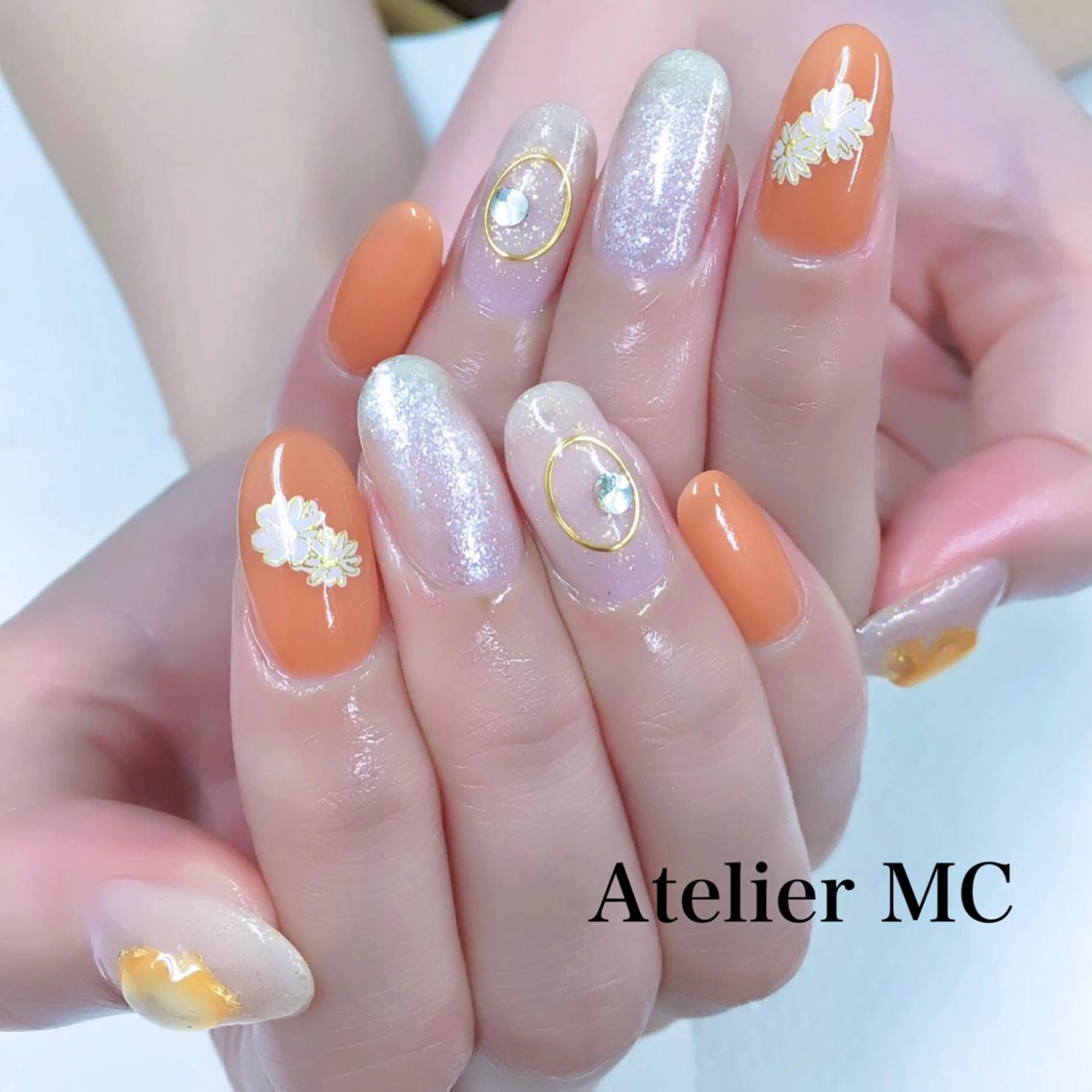 ネイル ハンドネイル アトリエ エムシー 【新富町・東銀座】のネイルデザイン