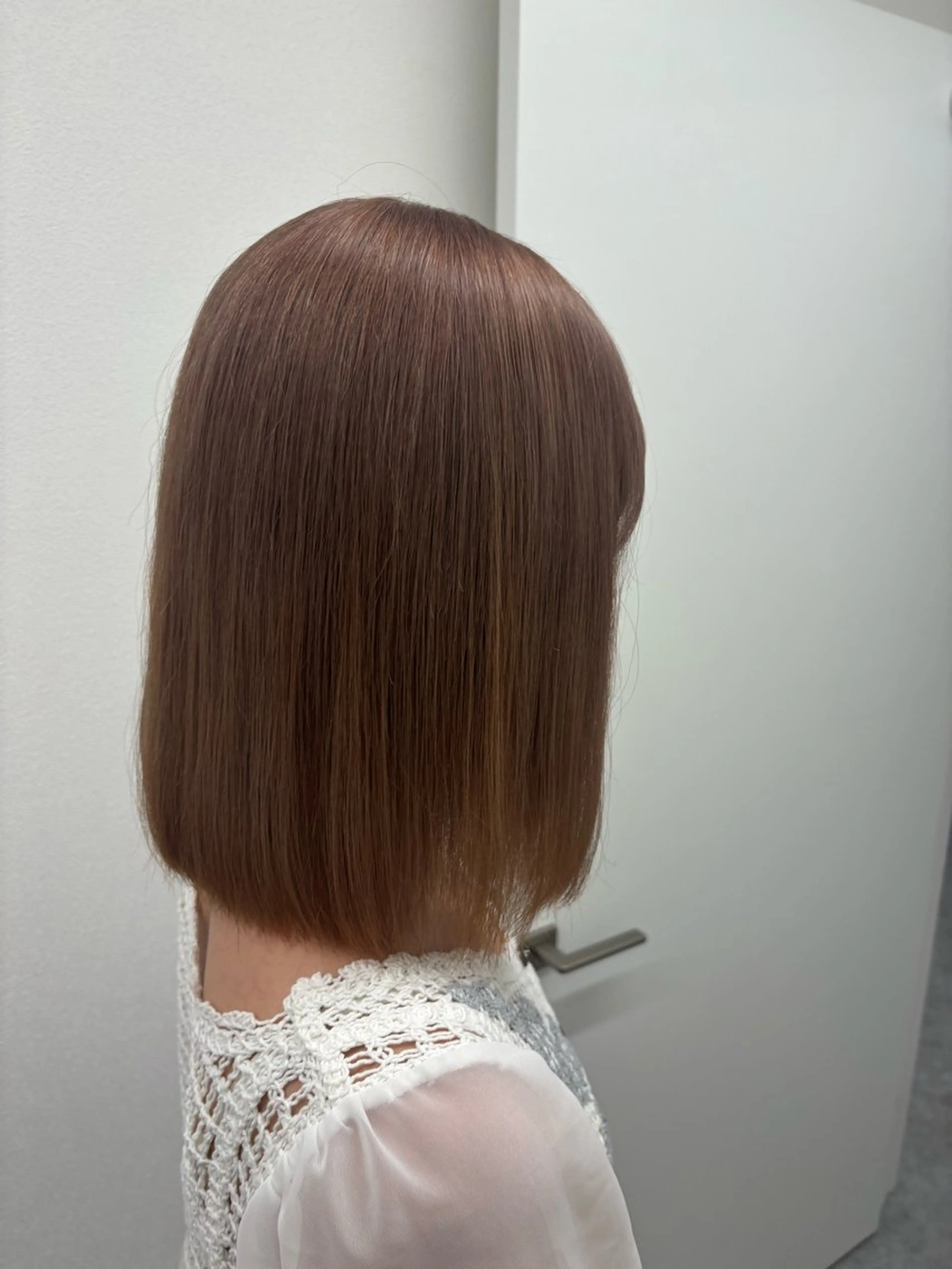 ミディアム カラー ブリーチ/ハイトーン /レイヤーのヘアスタイル