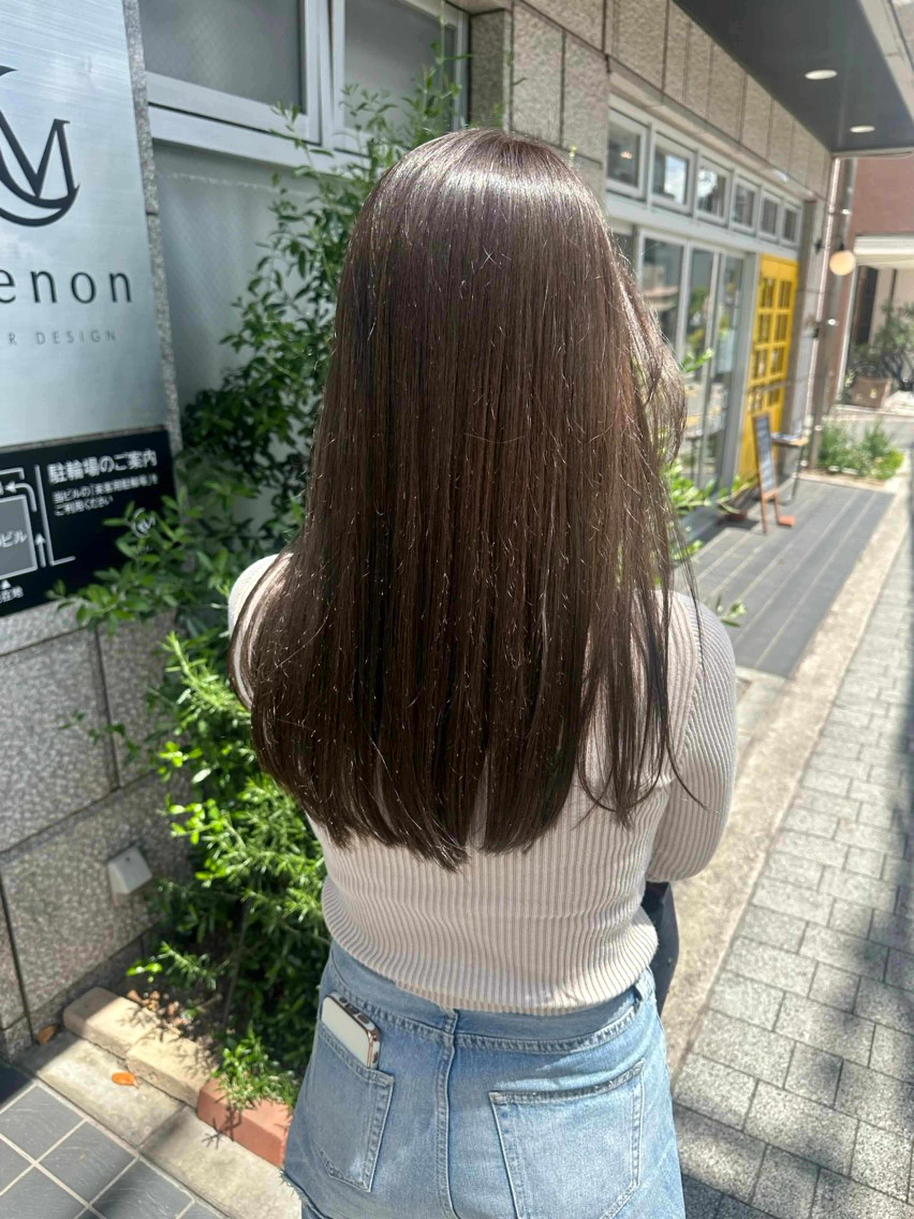 ロング カラー 保井 実奈美のヘアスタイル