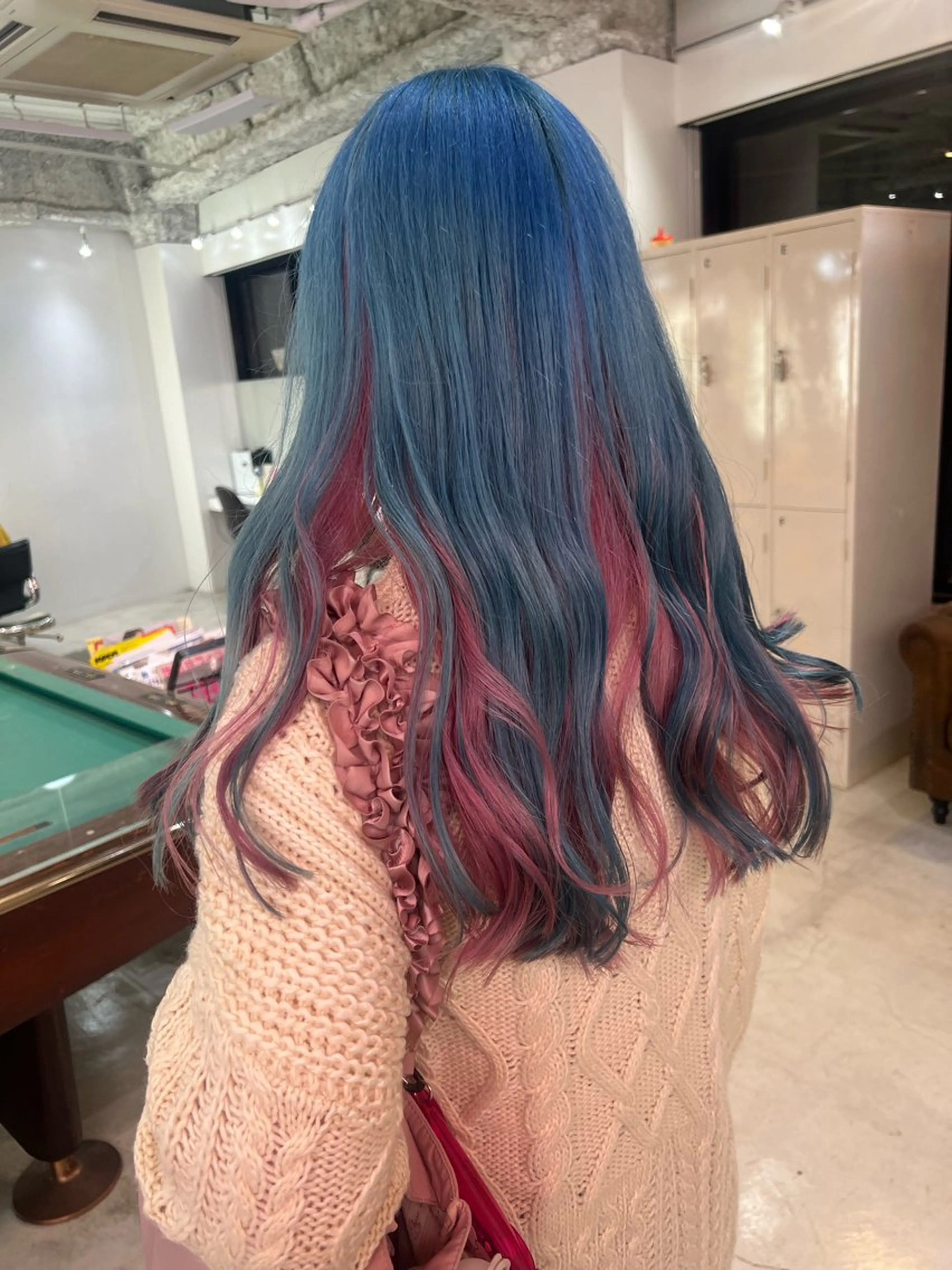 ロング 💥ウルフカット デザインあんな💥のヘアスタイル