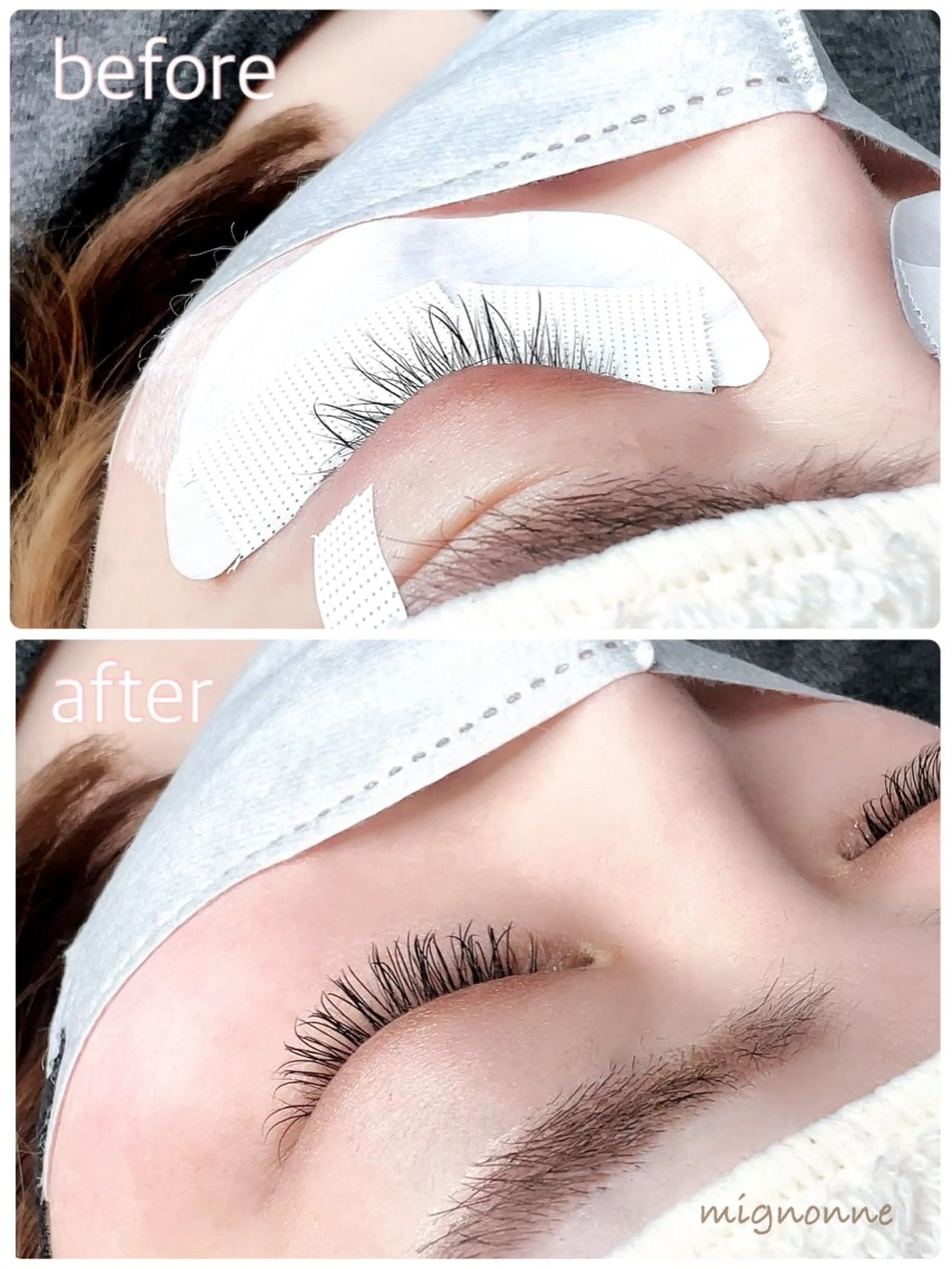 3Dボリュームラッシュ 60束(0.05㍉の極細マツエクが180-250本程でふわふわに·͜· ︎︎)の写真