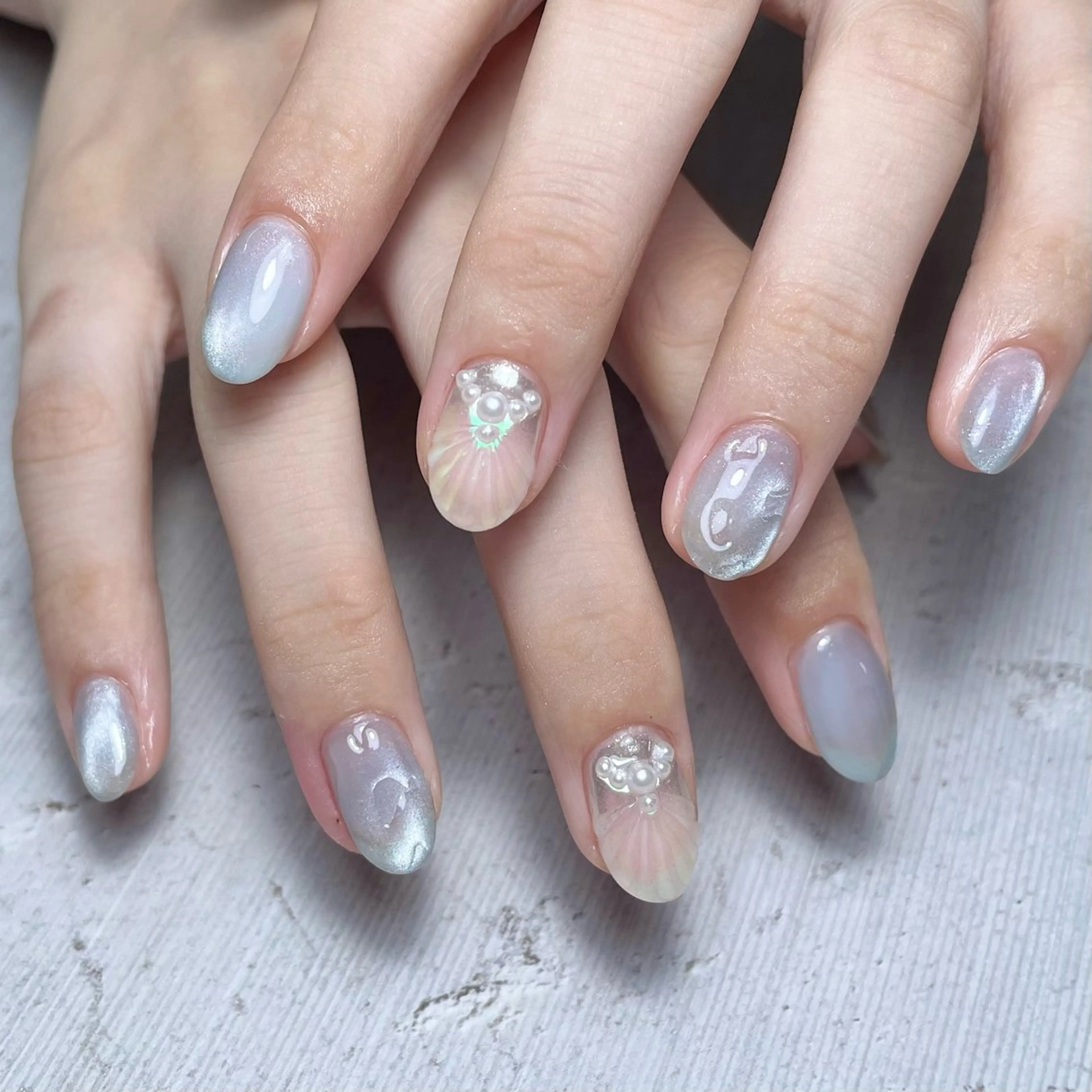 ネイル 💐irisée fleur中居のネイルデザイン