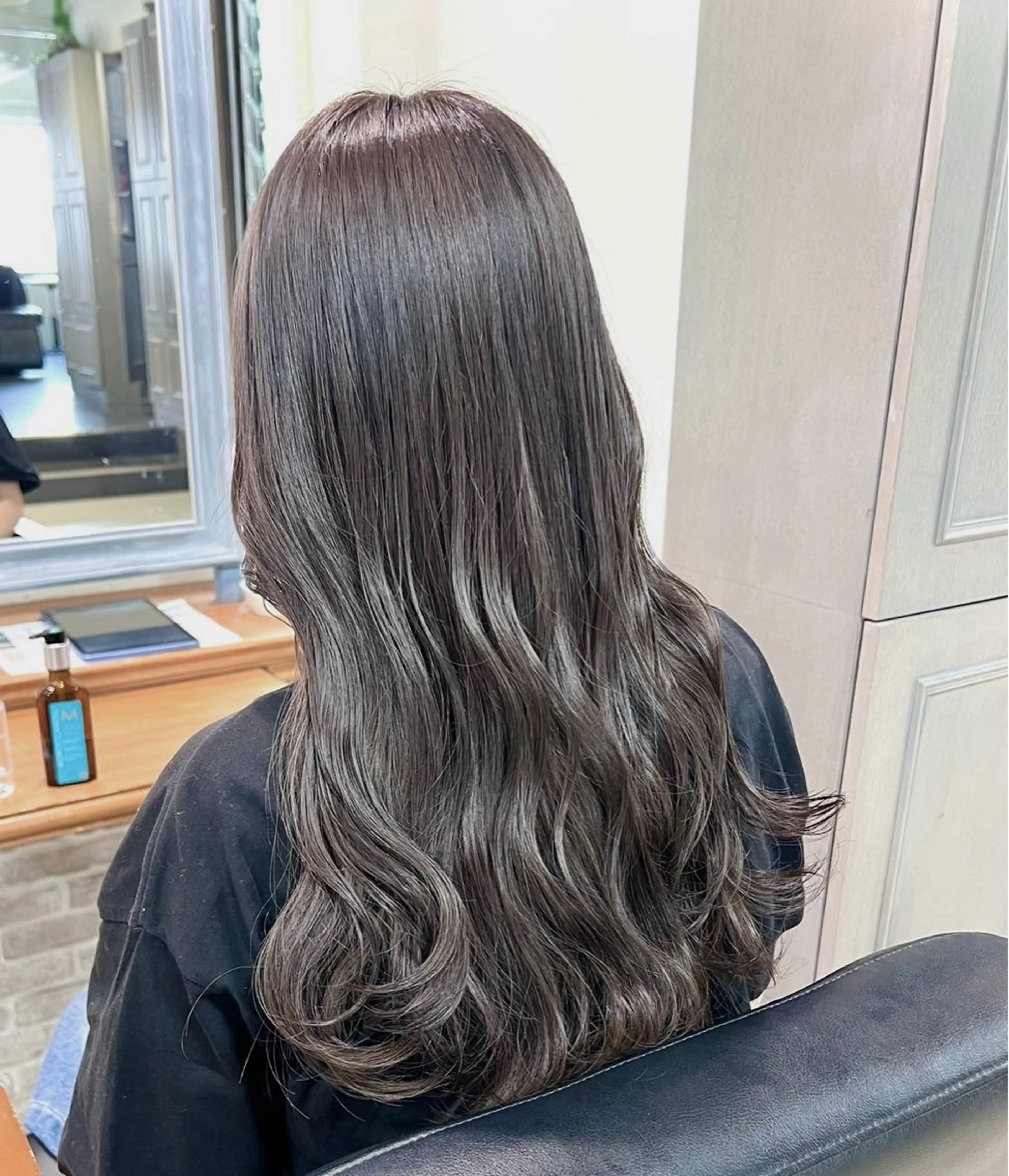 ロング カラー ヘアカラー トリートメント ヘアアレンジ🎀/透 明感カラー🤍/夏凜のヘアスタイル