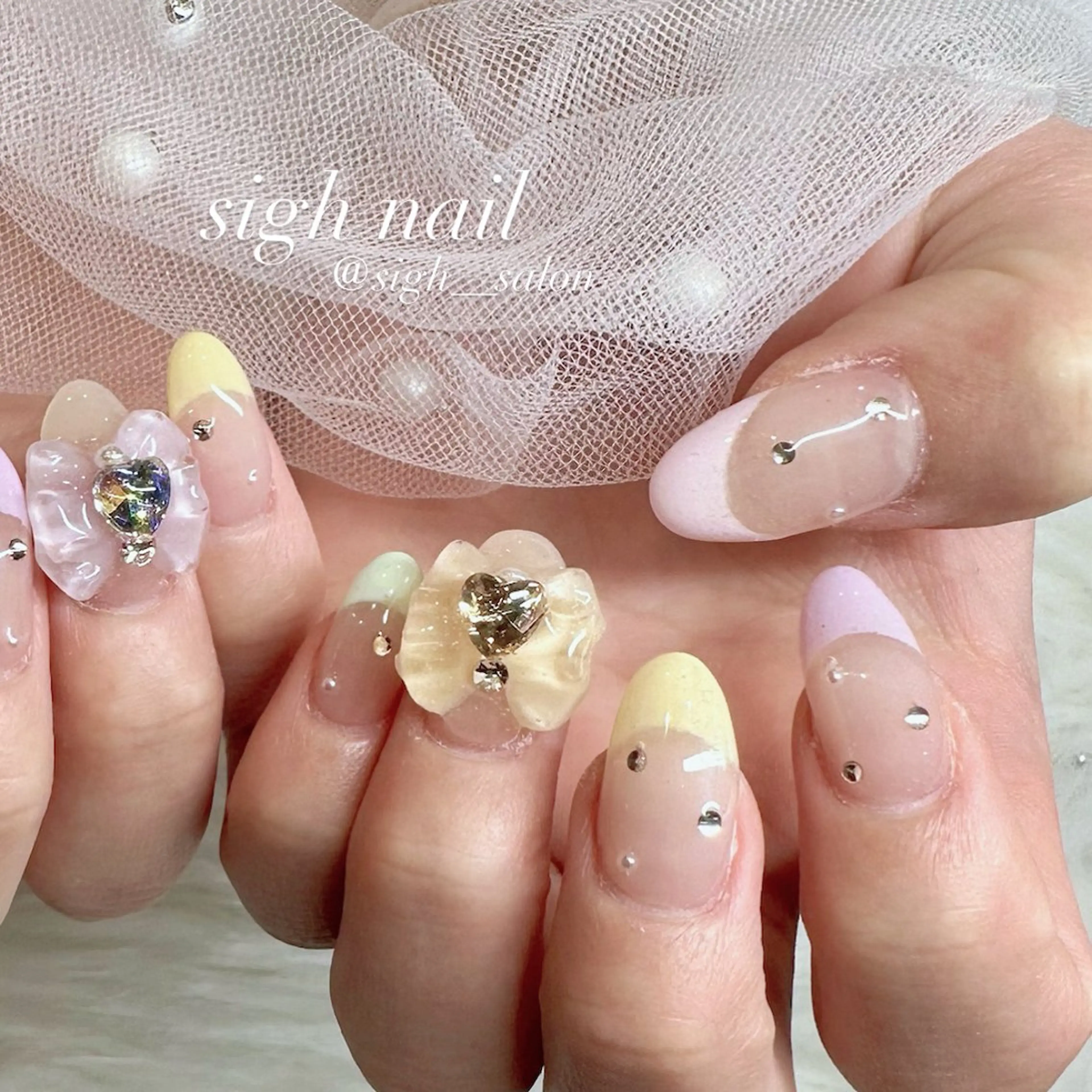 ネイル sigh nail /岐阜羽島駅徒歩5分のネイルデザイン