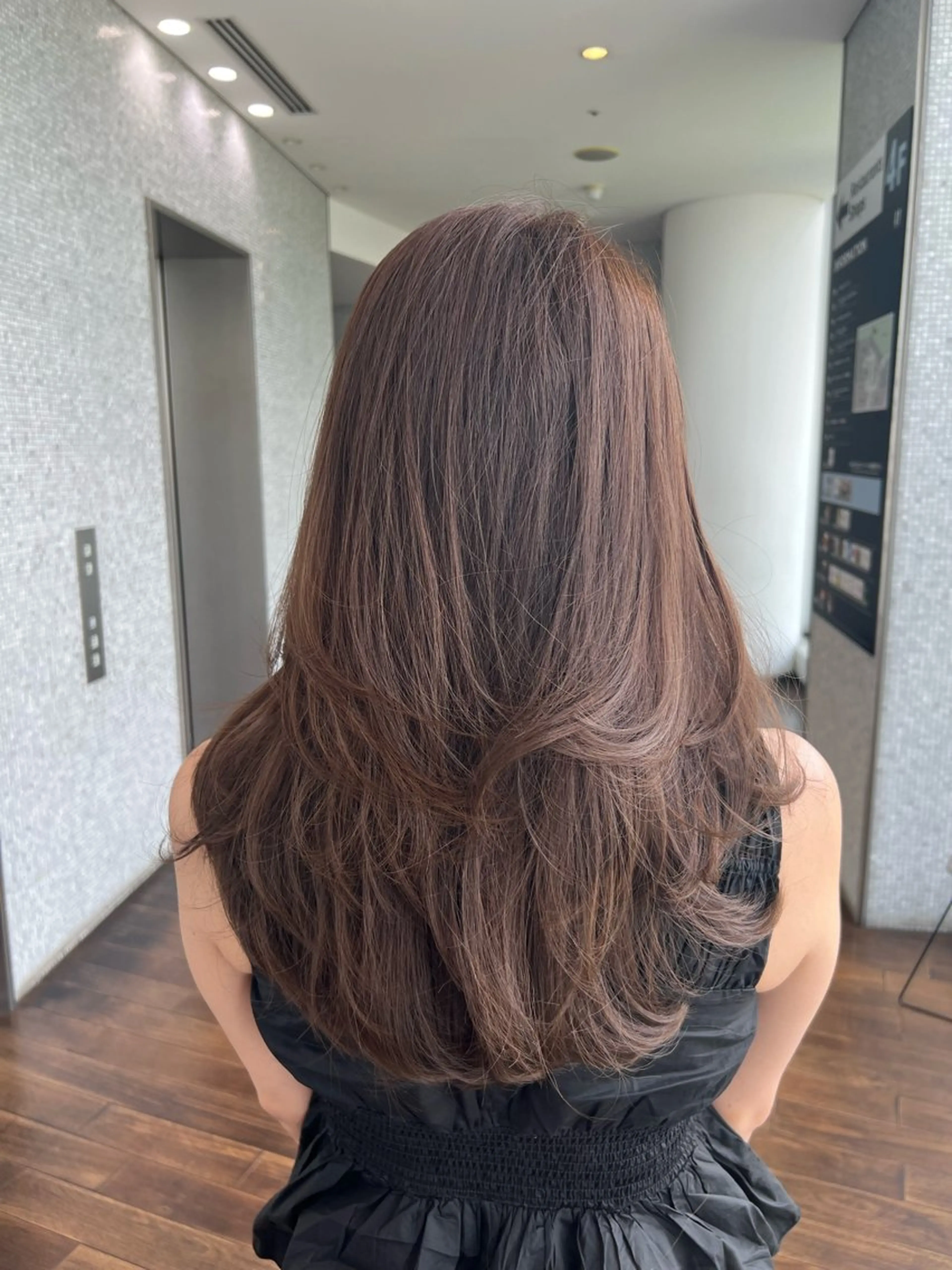 地毛風ストレートの写真