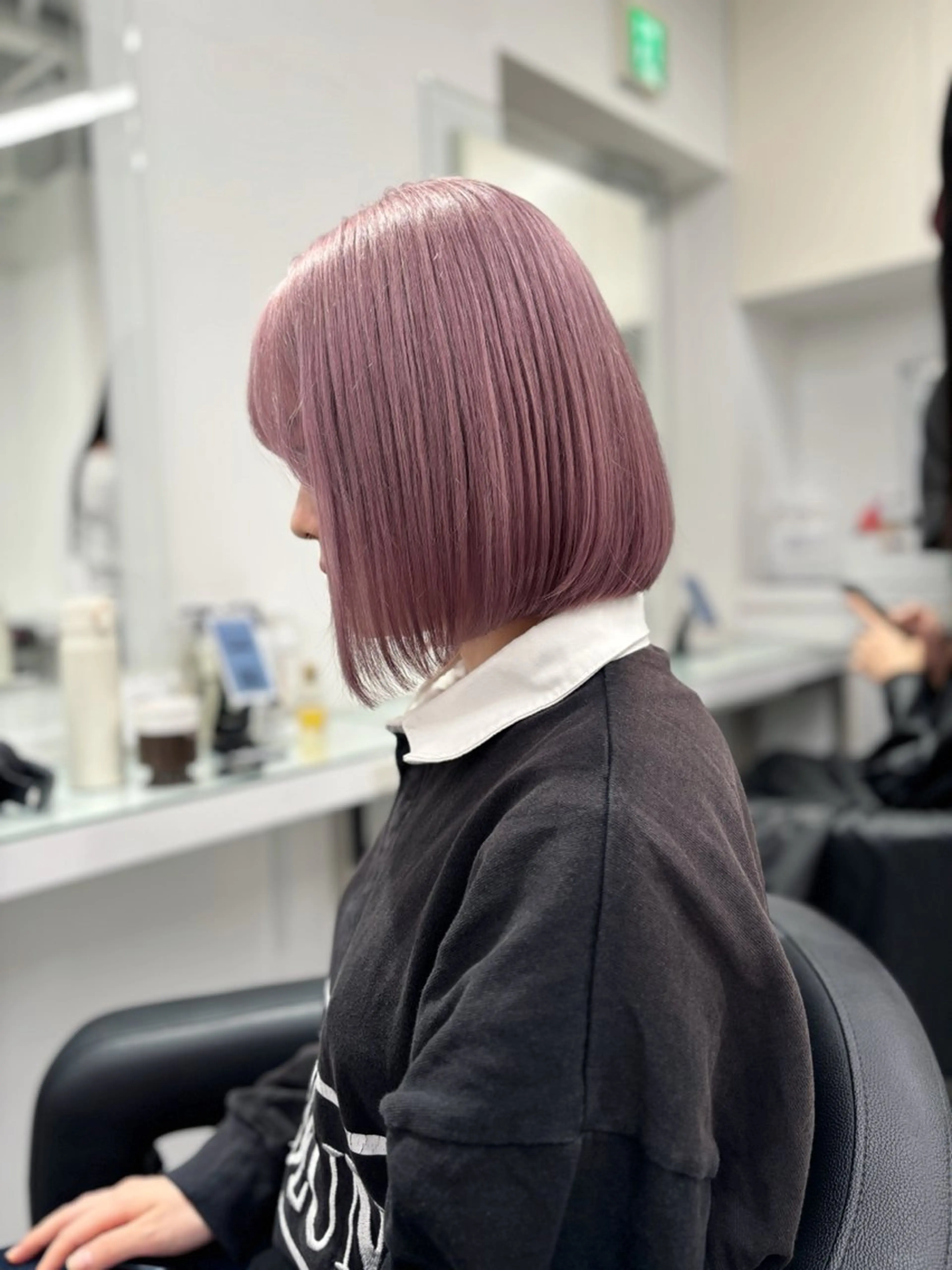 ロング カラー ヘアカラー トリートメント 💖ミルクティー💖 あかり💖のヘアスタイル
