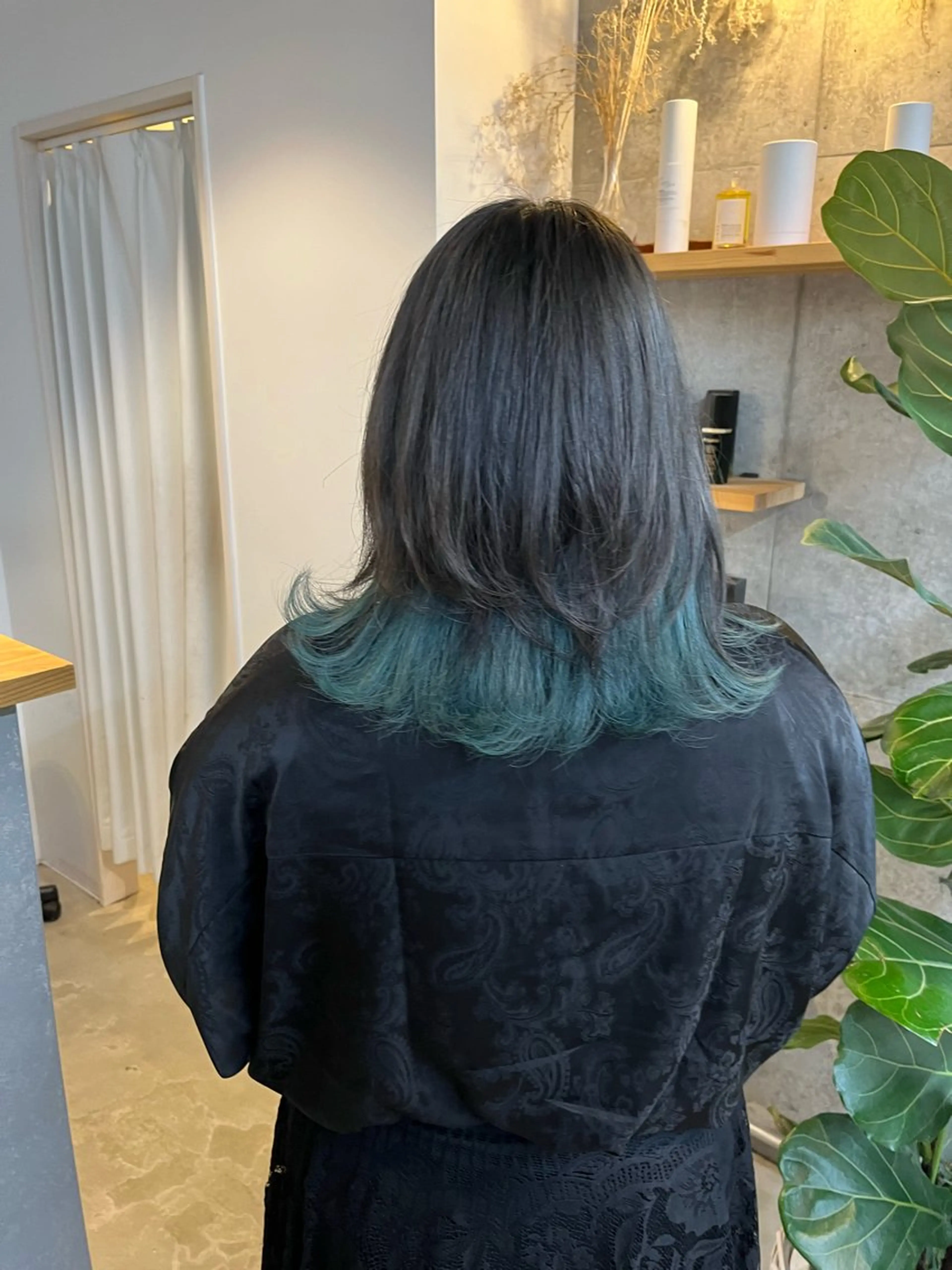 ミディアム カラー ヘアカラー トリートメント ハイトーンカラ ー/小川のヘアスタイル