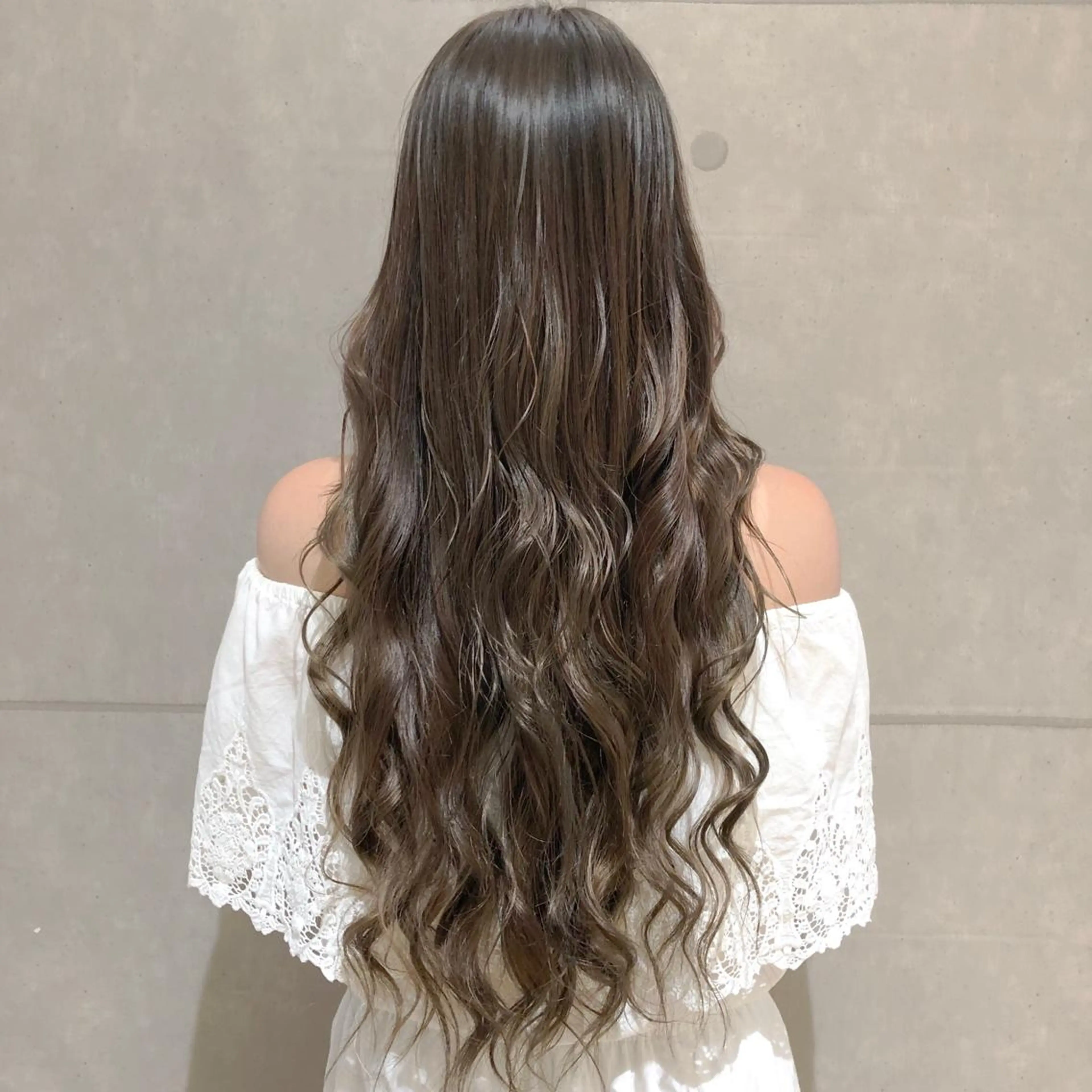 ロング カラー ブラウンカラー グレージュ カット ヘアカラー ブリーチ/髪質改善 🍊MASAKiのヘアスタイル