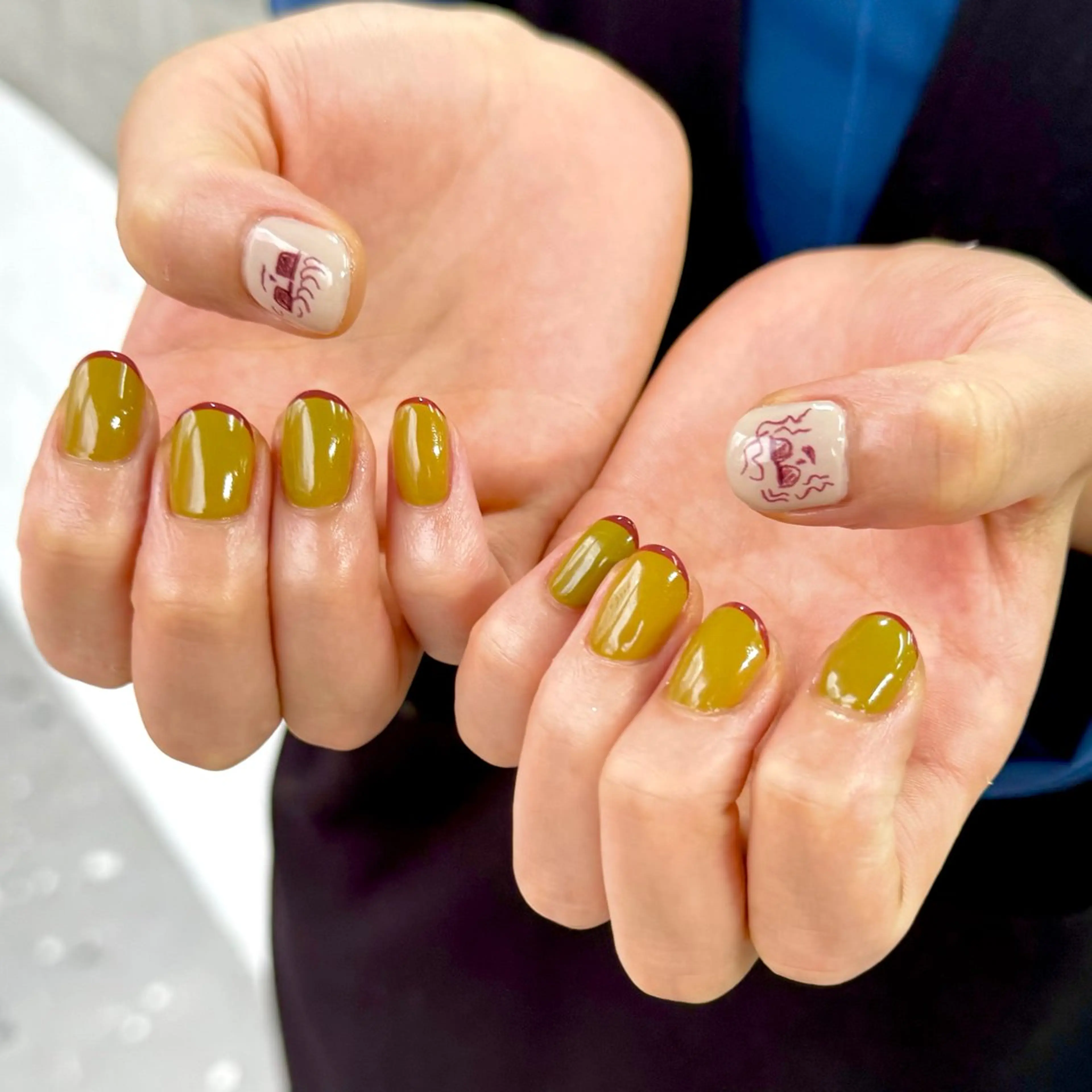 ネイル アートネイル ハンドネイル HARUKA ネイリスト福岡/薬院のネイルデザイン