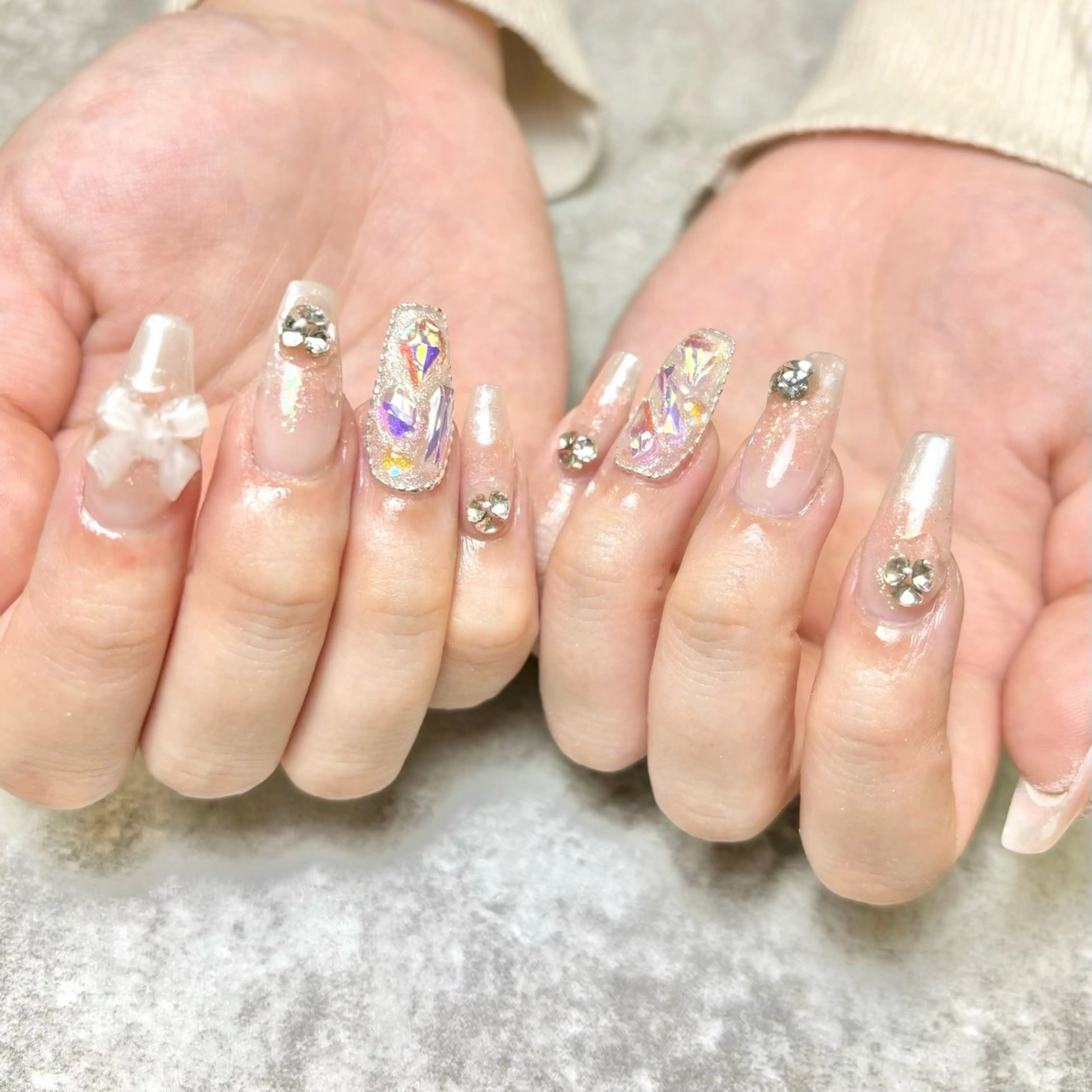 ネイル ハンドネイル charmant momokaのネイルデザイン