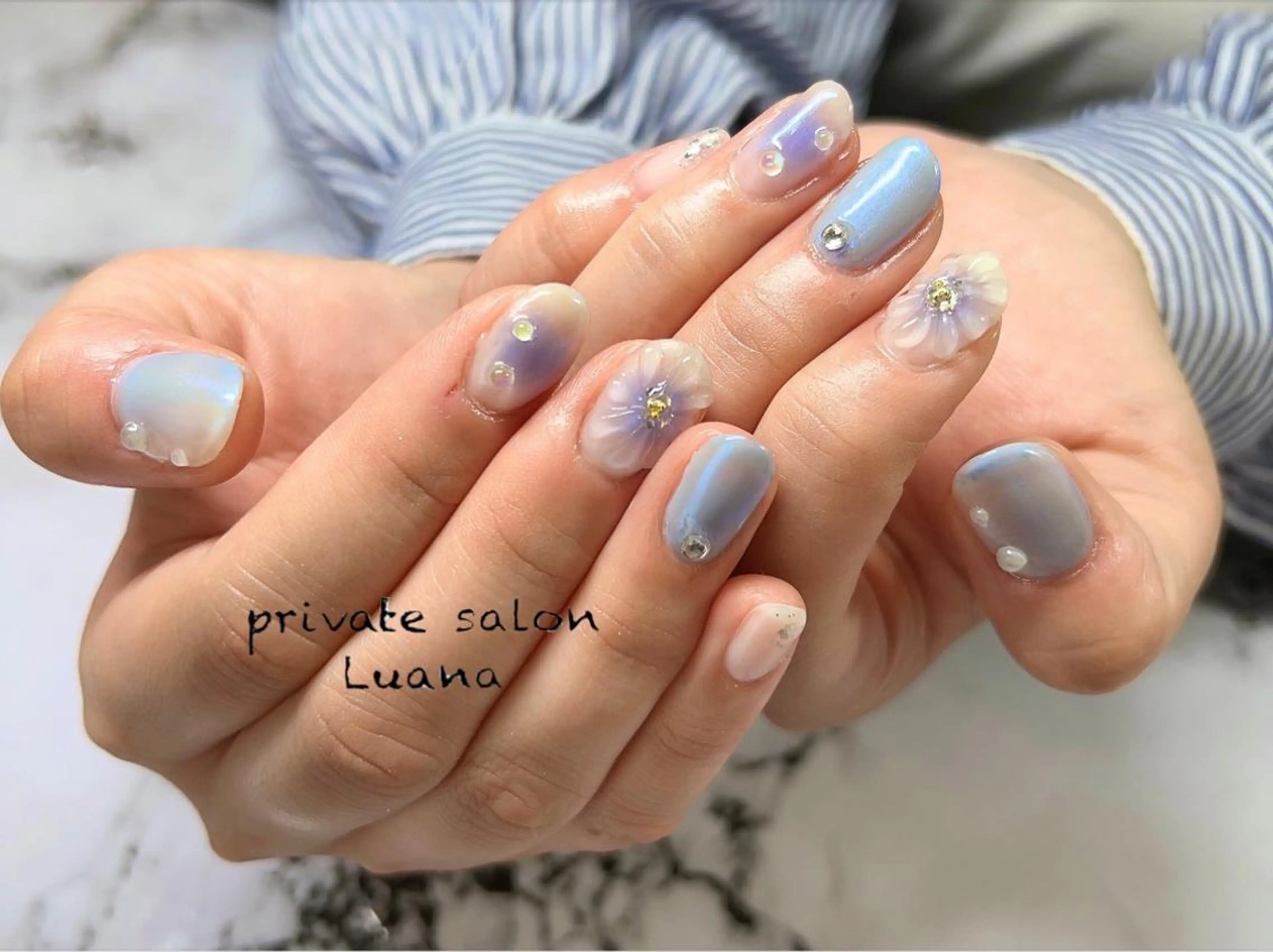 ネイル ハンドネイル 自宅ネイルサロン ルアナのネイルデザイン
