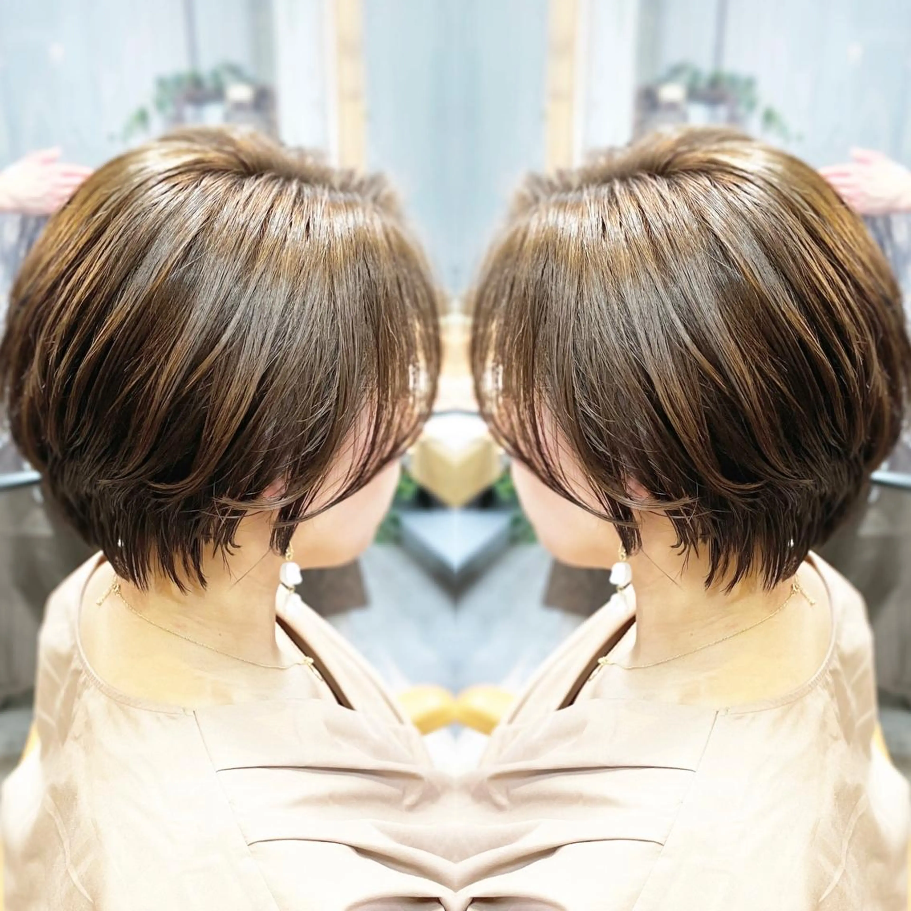 ショート カラー 🦋韓国系指名No1 店長/圓山 祐也🦋のヘアスタイル