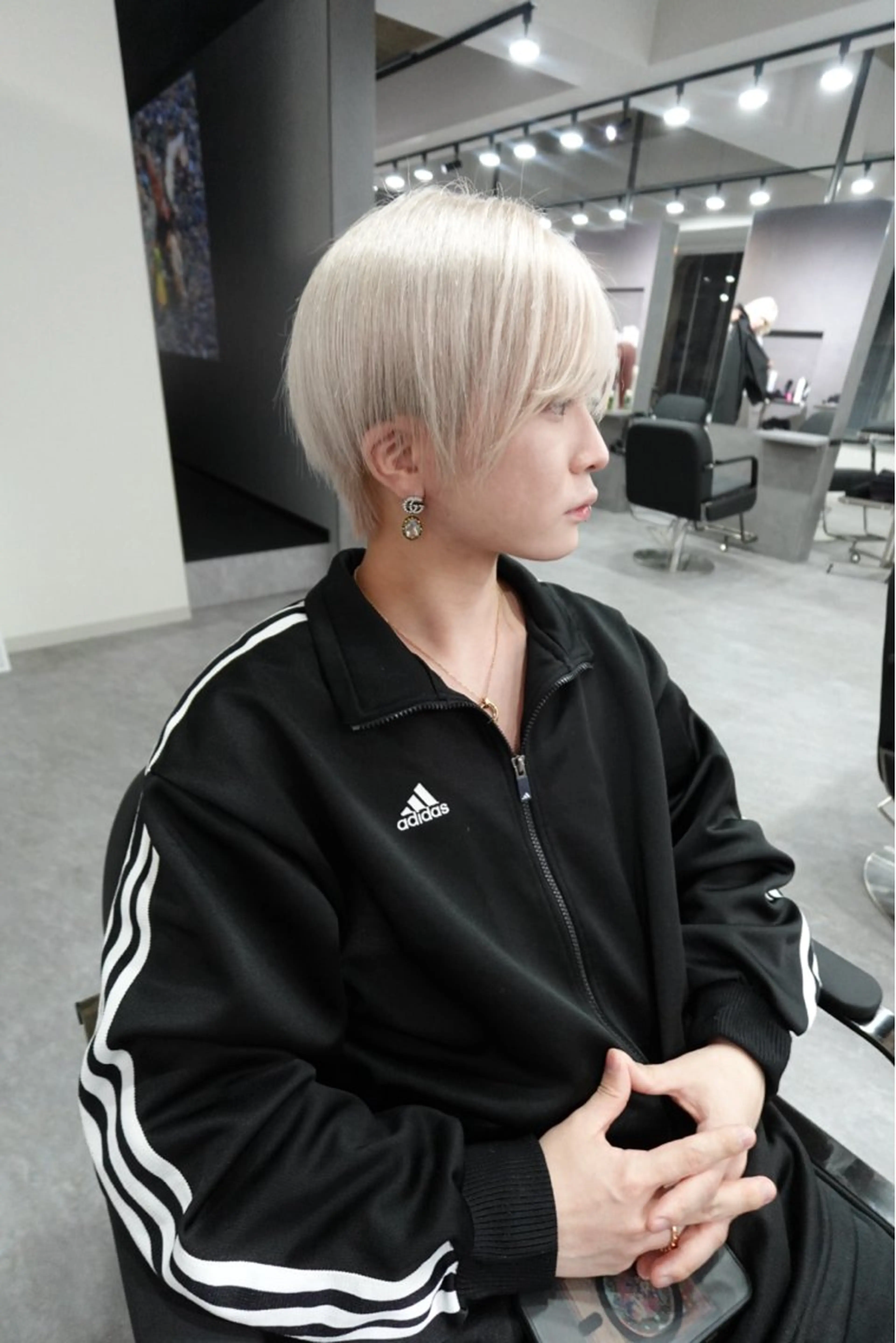 メンズ 【色落ちまで可愛い】 mao🐩💜のヘアスタイル