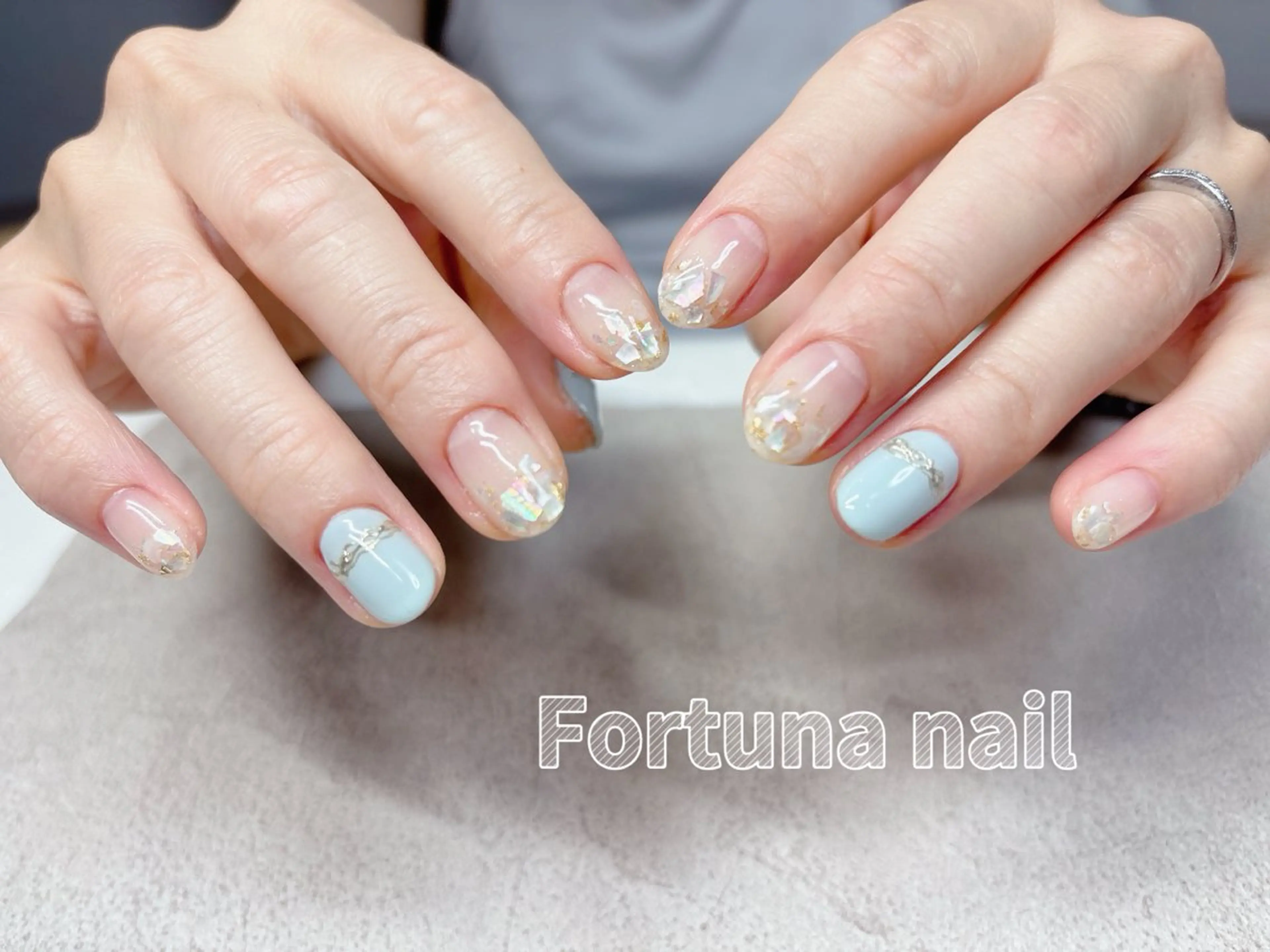 ネイル ハンドネイル Nail •Head スパFortunaのネイルデザイン