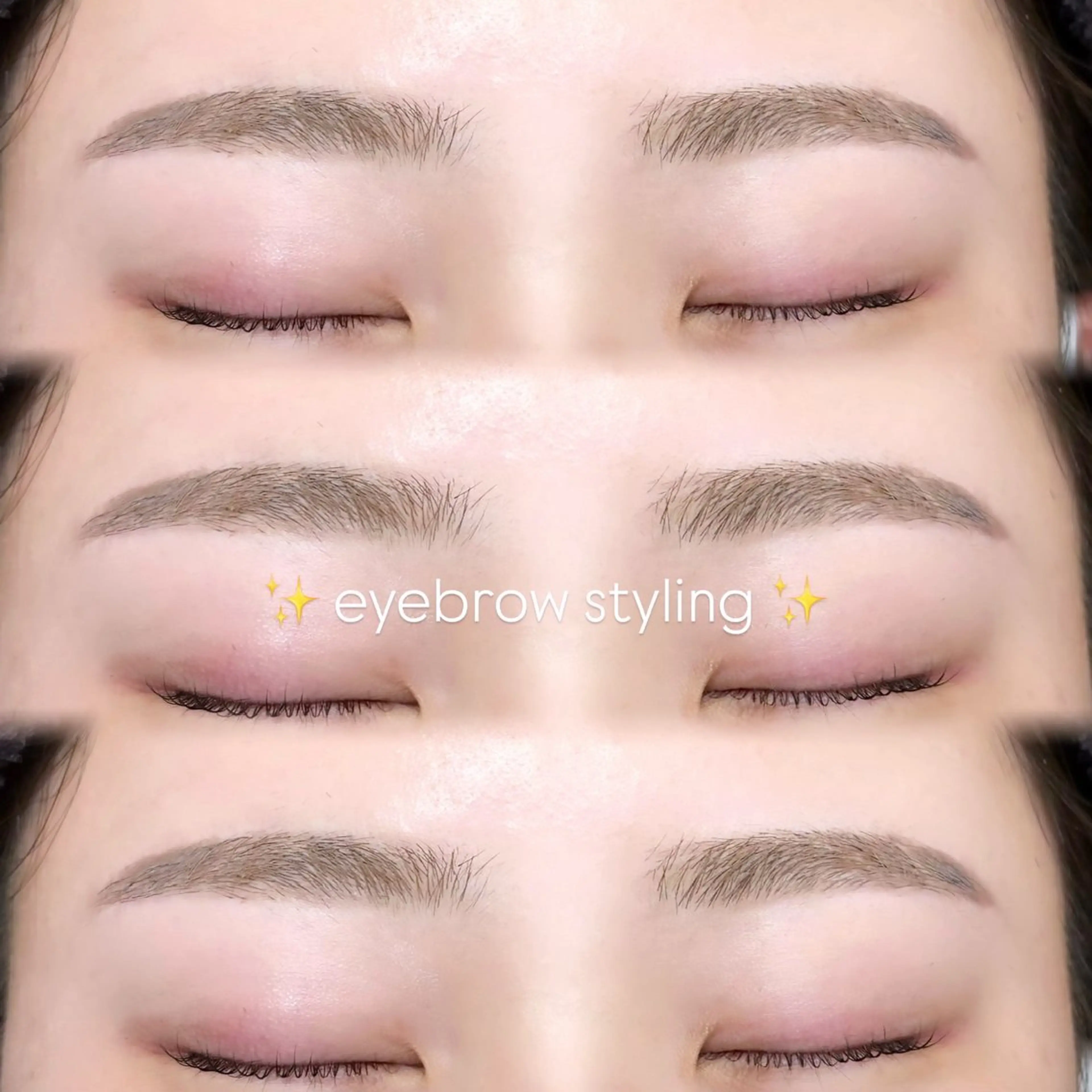 【アイブロウセット❣️】《WAX＋カット＋パーマ》¥10,450垢抜け眉✨️の写真