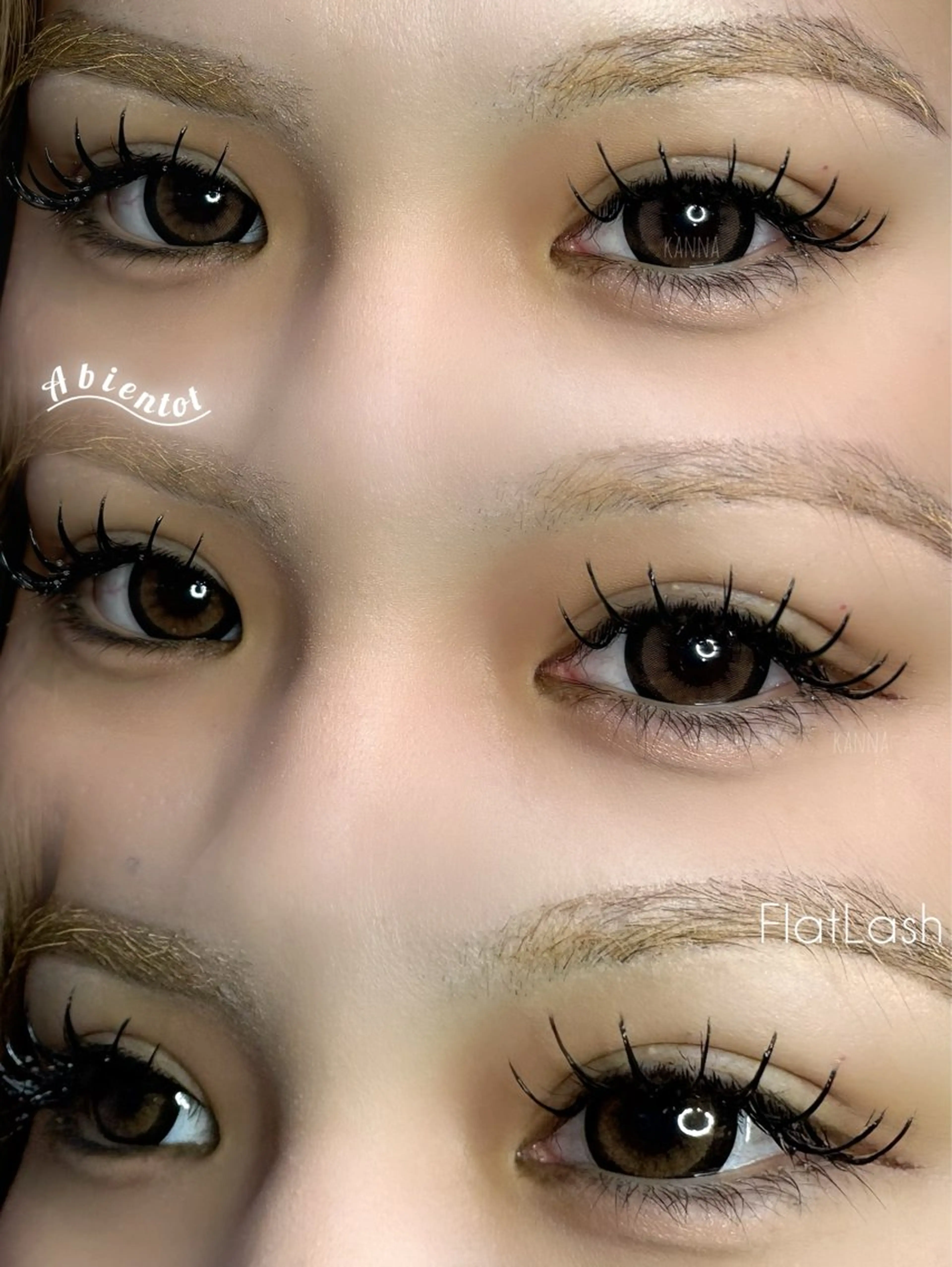 マツエク・マツパ Abientot Kannaのマツエク・マツパデザイン