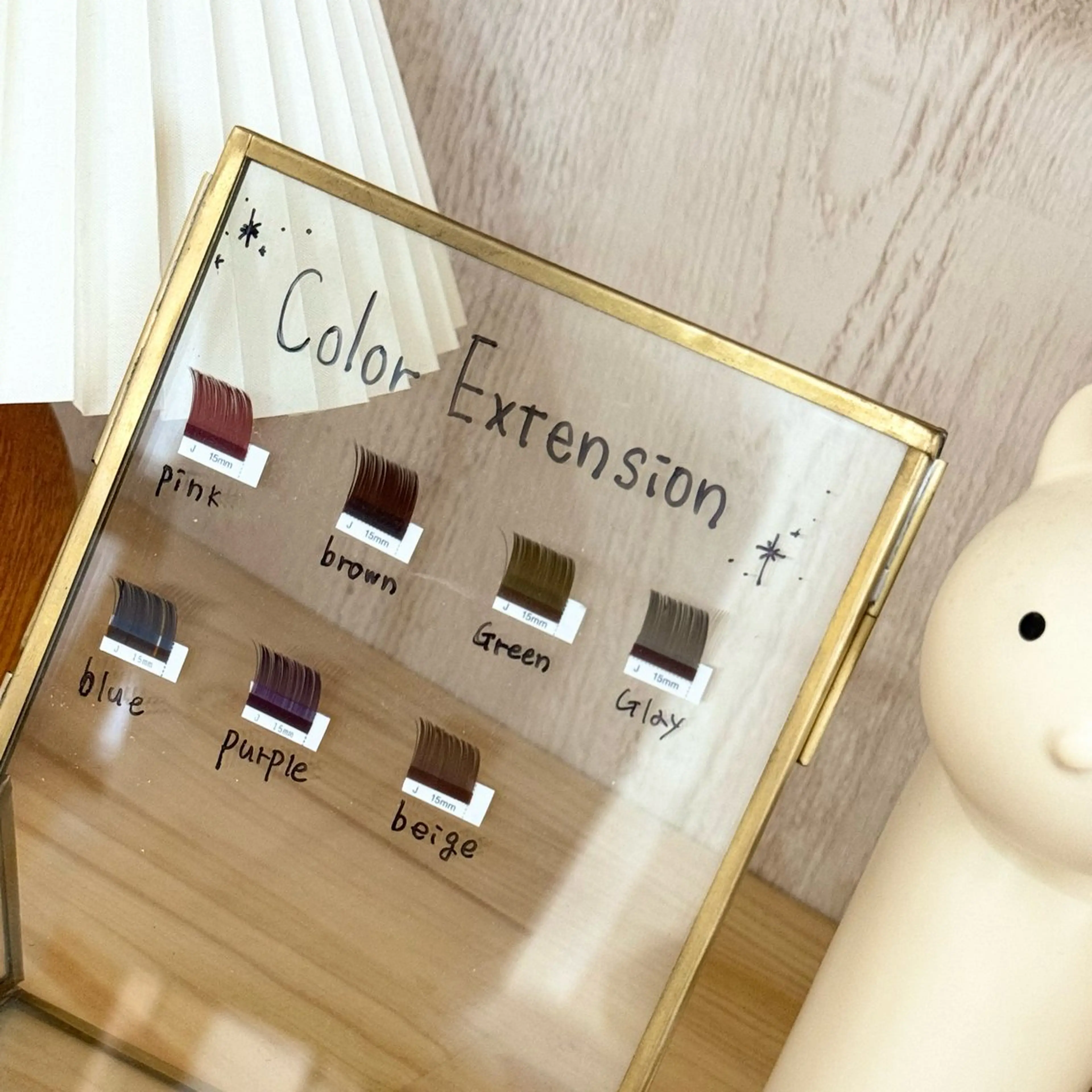 マツエク・マツパ Chou2jip 古賀繪里加のマツエク・マツパデザイン