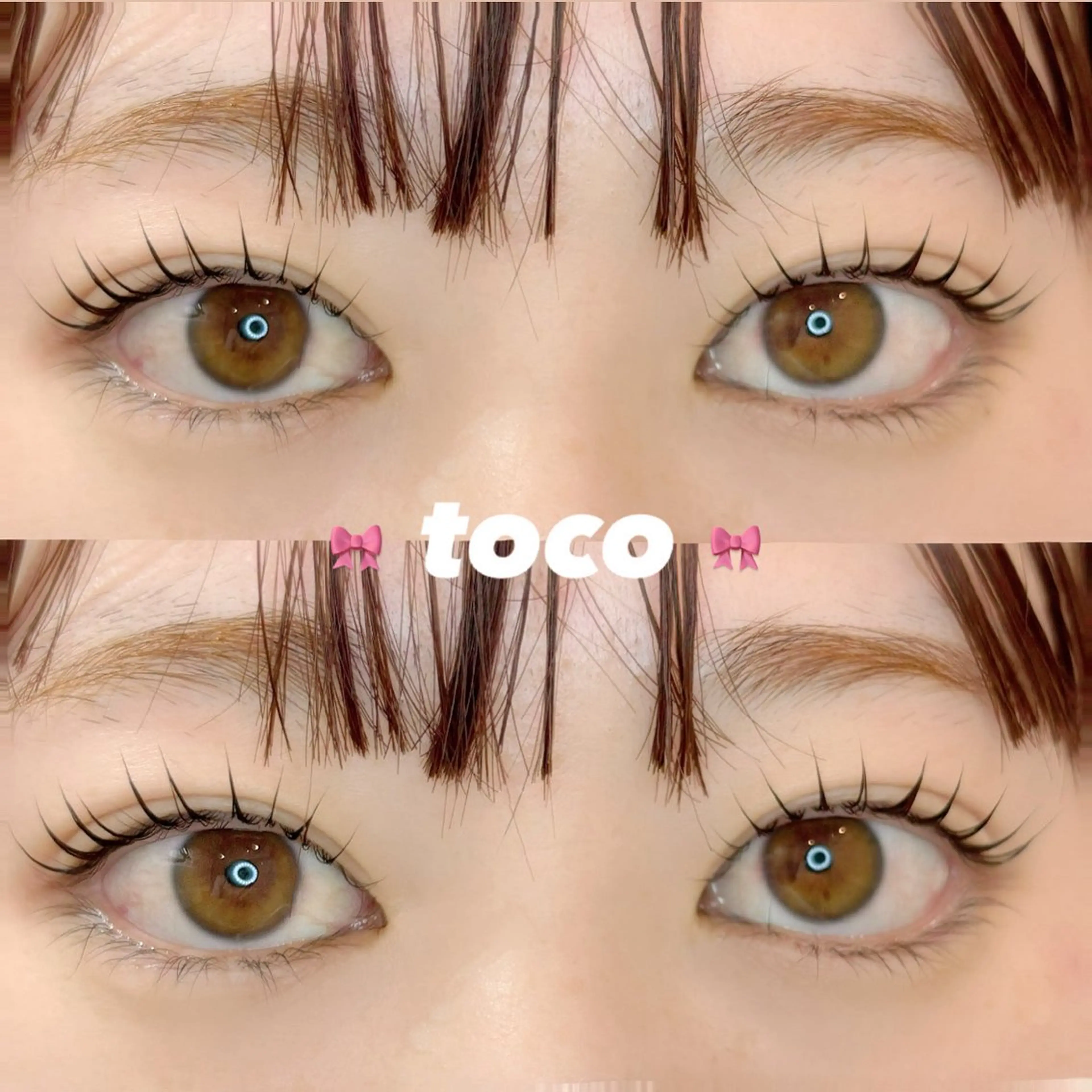 マツエク・マツパ toco momokaのマツエク・マツパデザイン