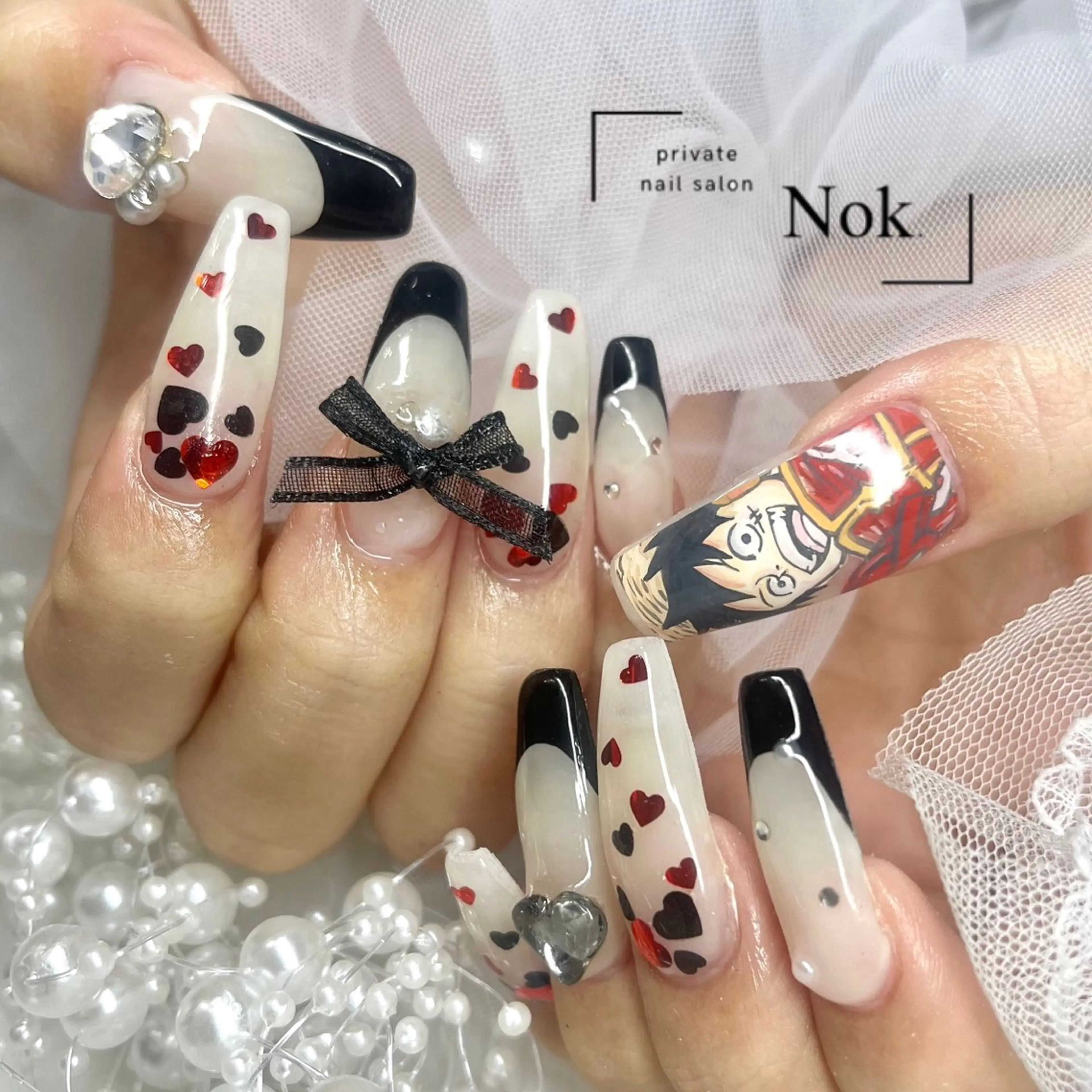 ネイル ハンドネイル 池袋痛ネイル Nok. 渡辺のネイルデザイン