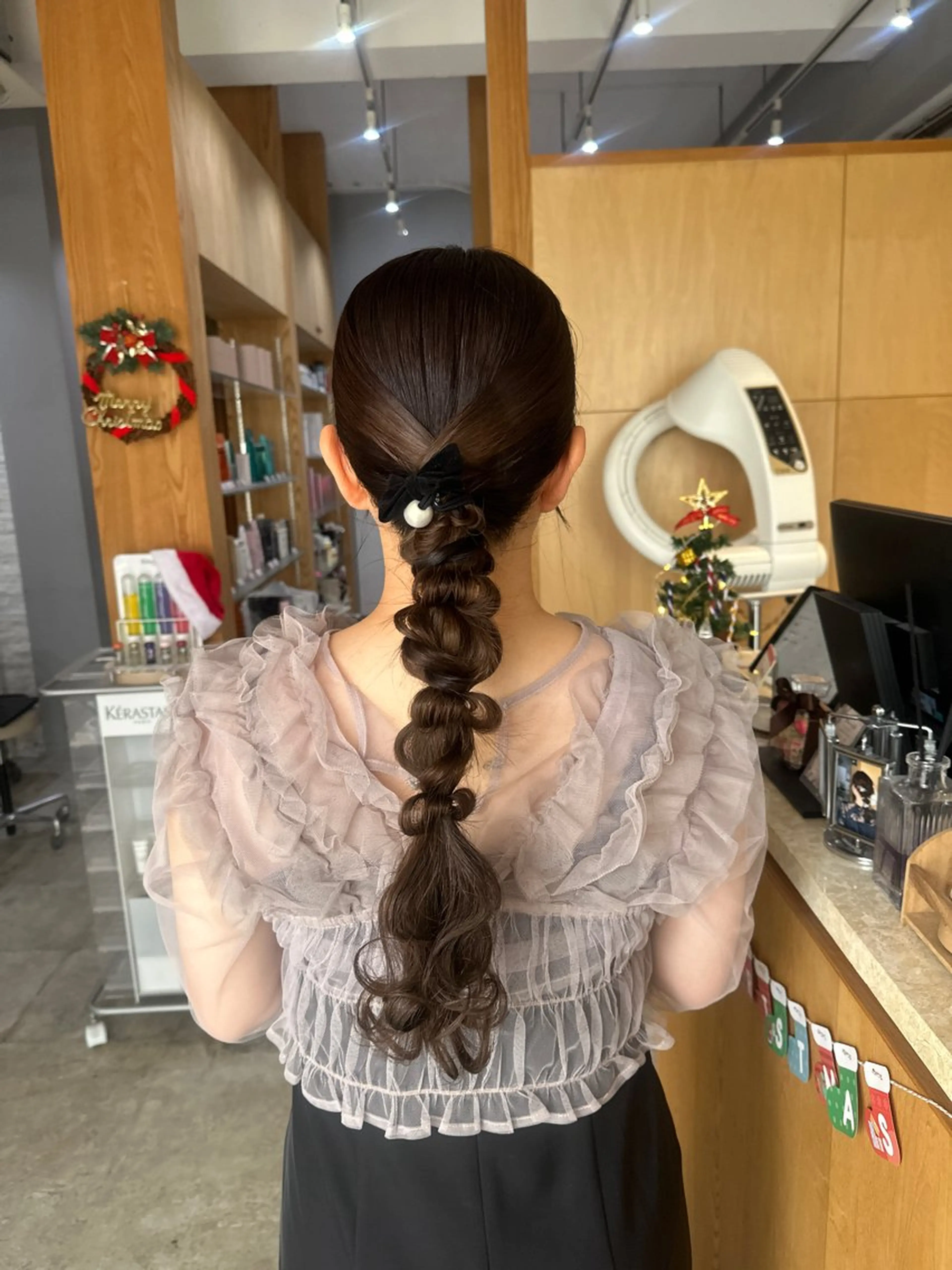 セミロング miloc MOMOKAのヘアスタイル