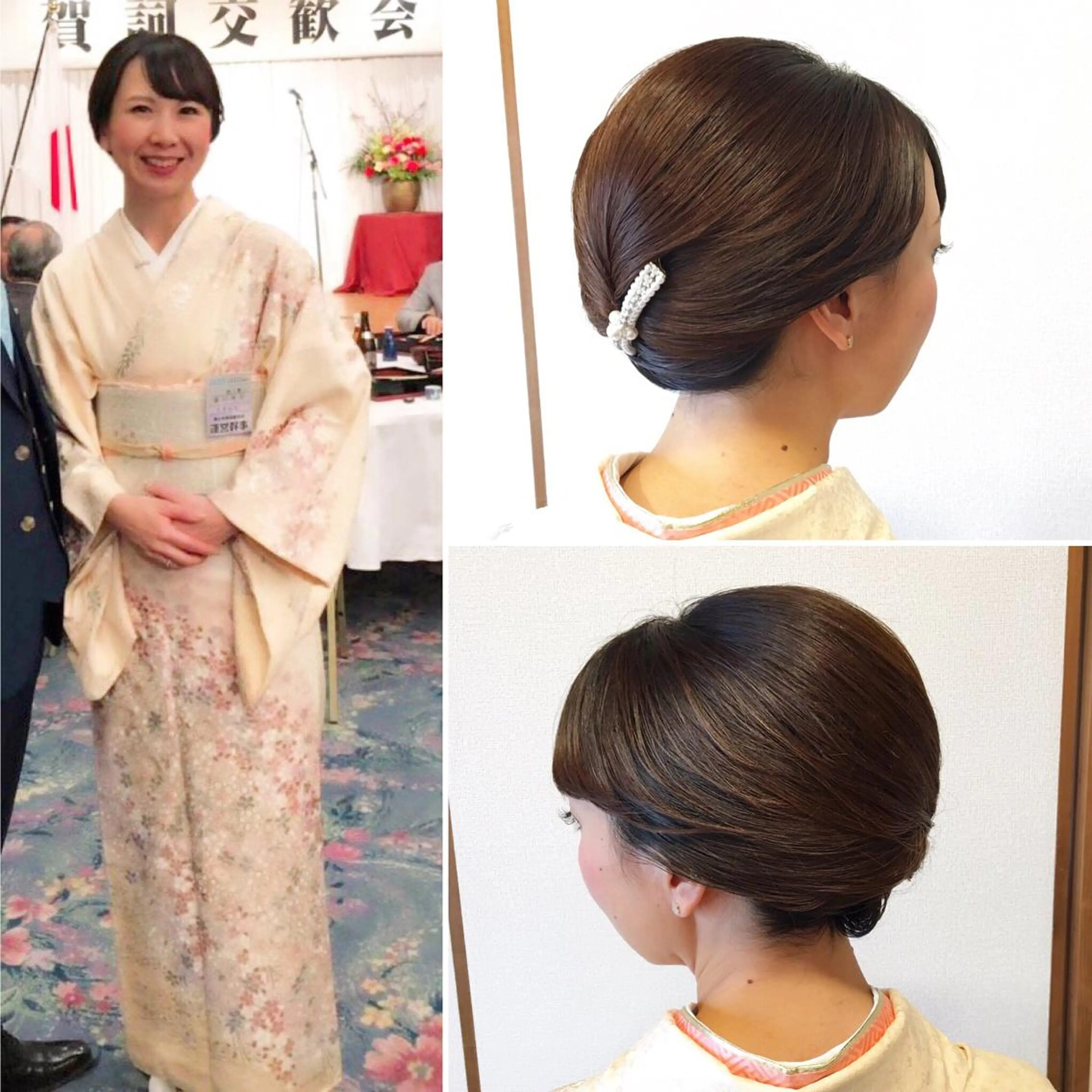 ロング ヘアアレンジ ヘアセット KANA カナのマツエク・マツパデザイン