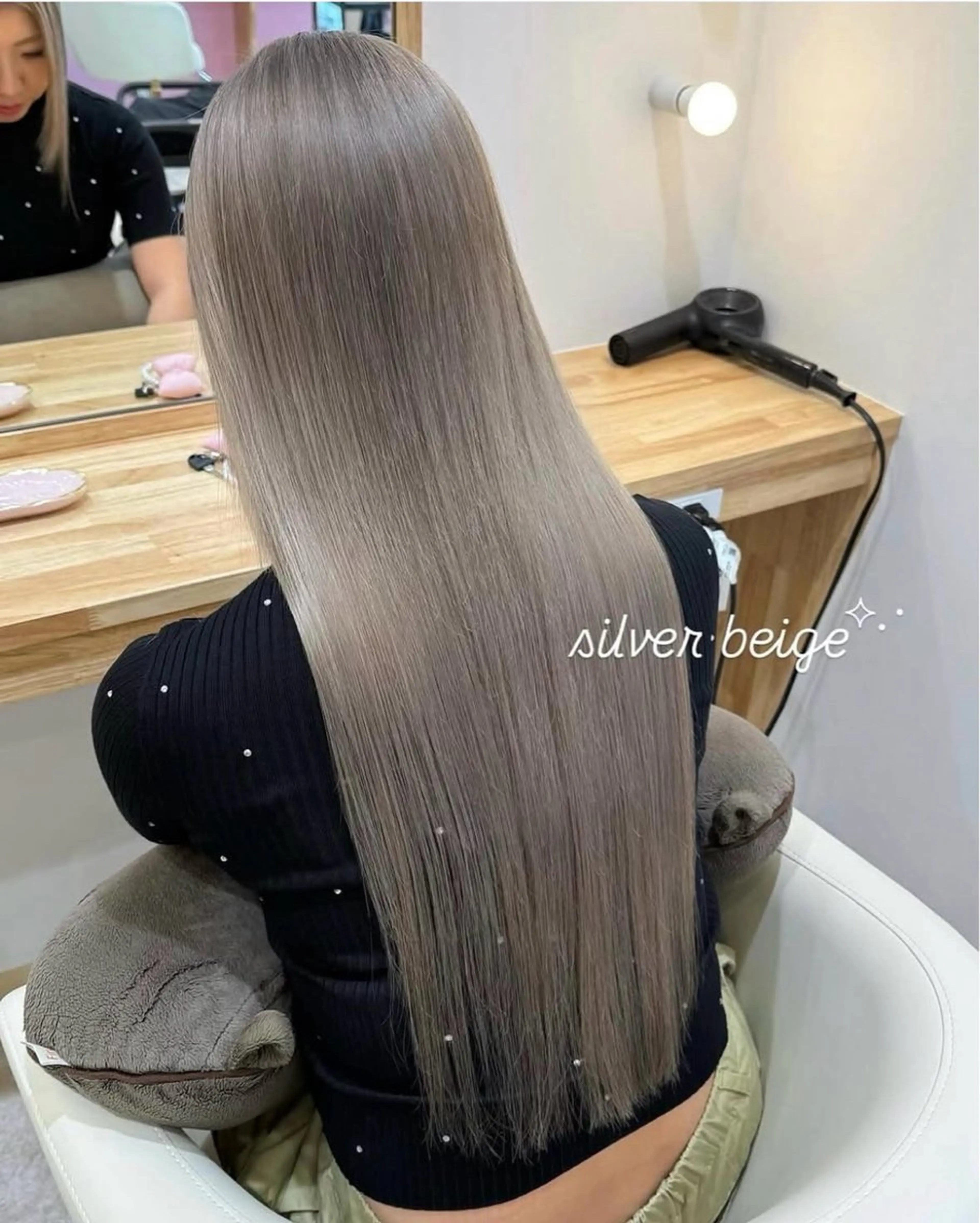 ロング カラー カット ヘアカラー 暖色系/ブリーチ/ 豊橋/ノア𝜗𝜚のヘアスタイル