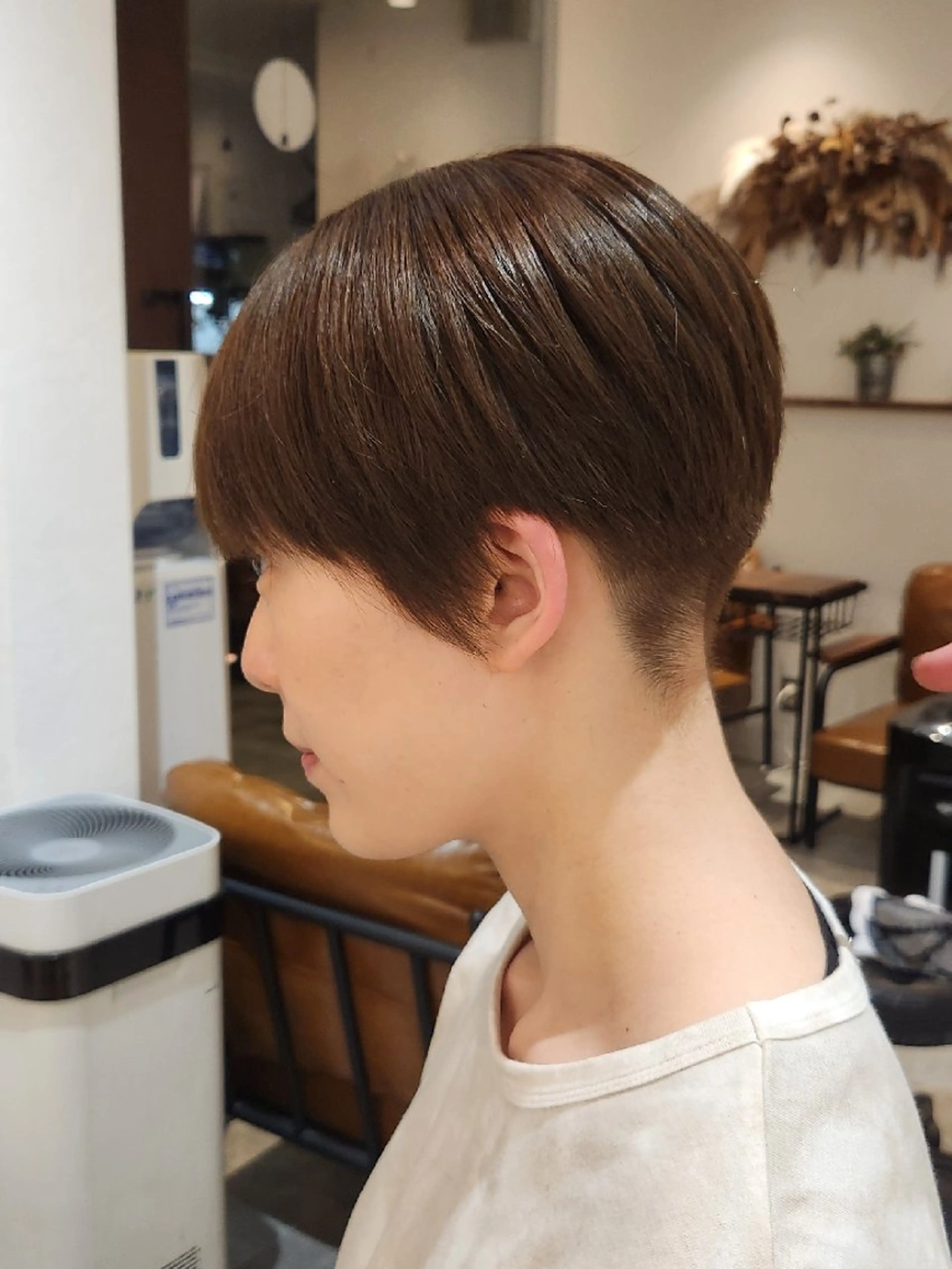 ショート OVAL hair はづきのヘアスタイル