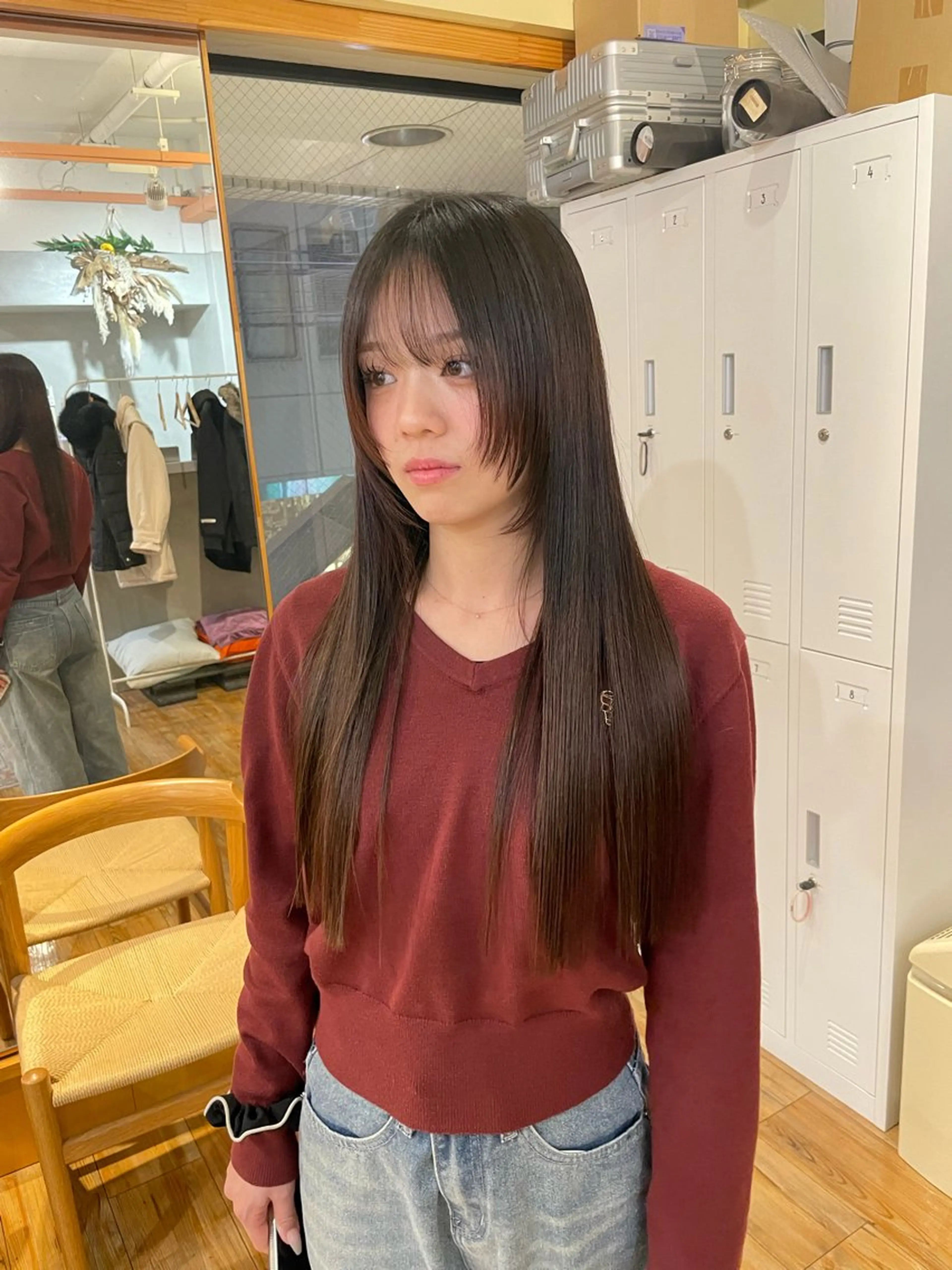 ロング カット トリートメント FLAWEN.所属・akane .のヘアスタイル