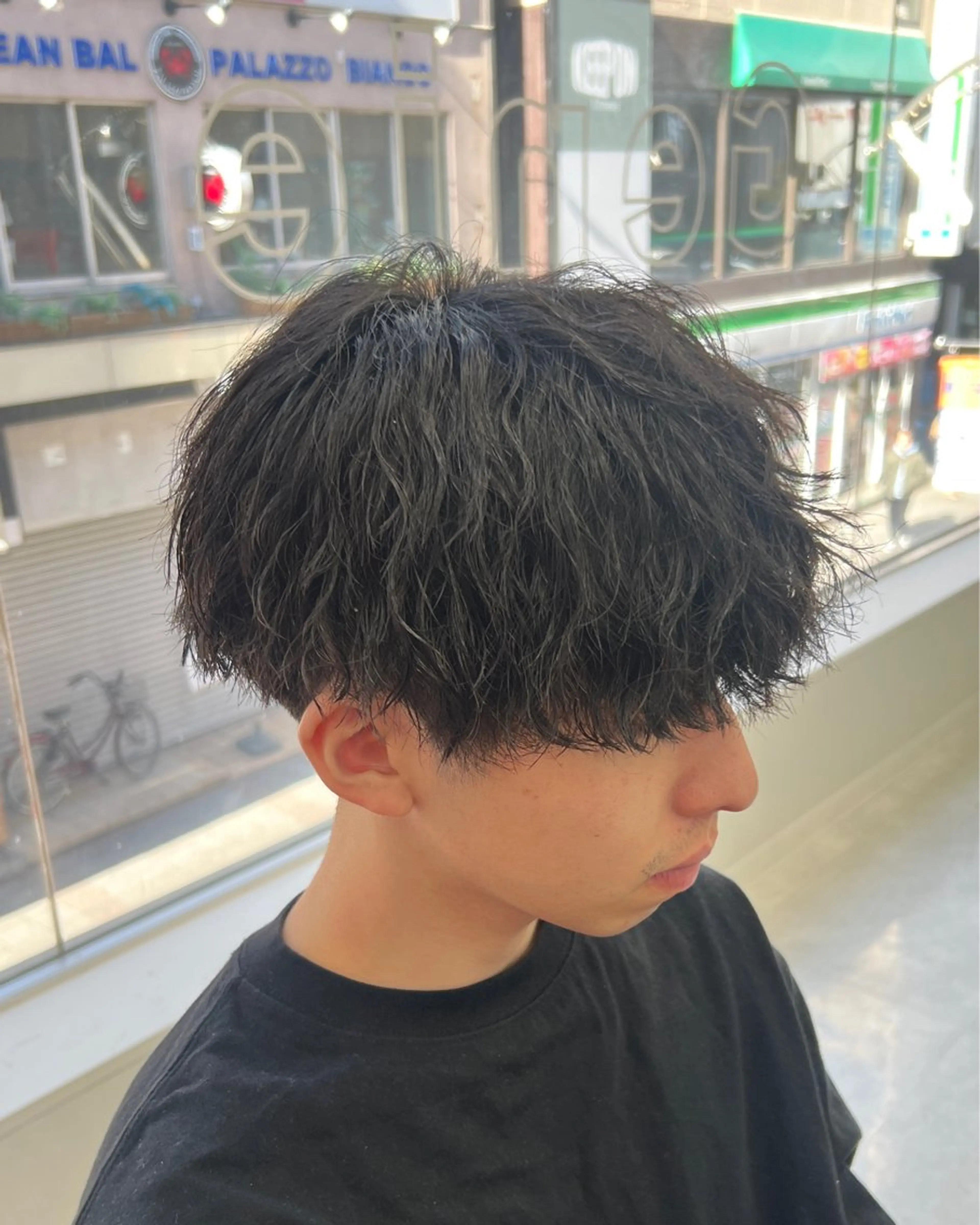 パーマ メンズ カット パーマ トリートメント ヘッドスパ ヘアセット シャドウパーマ/ メンズ/KENTAのヘアスタイル