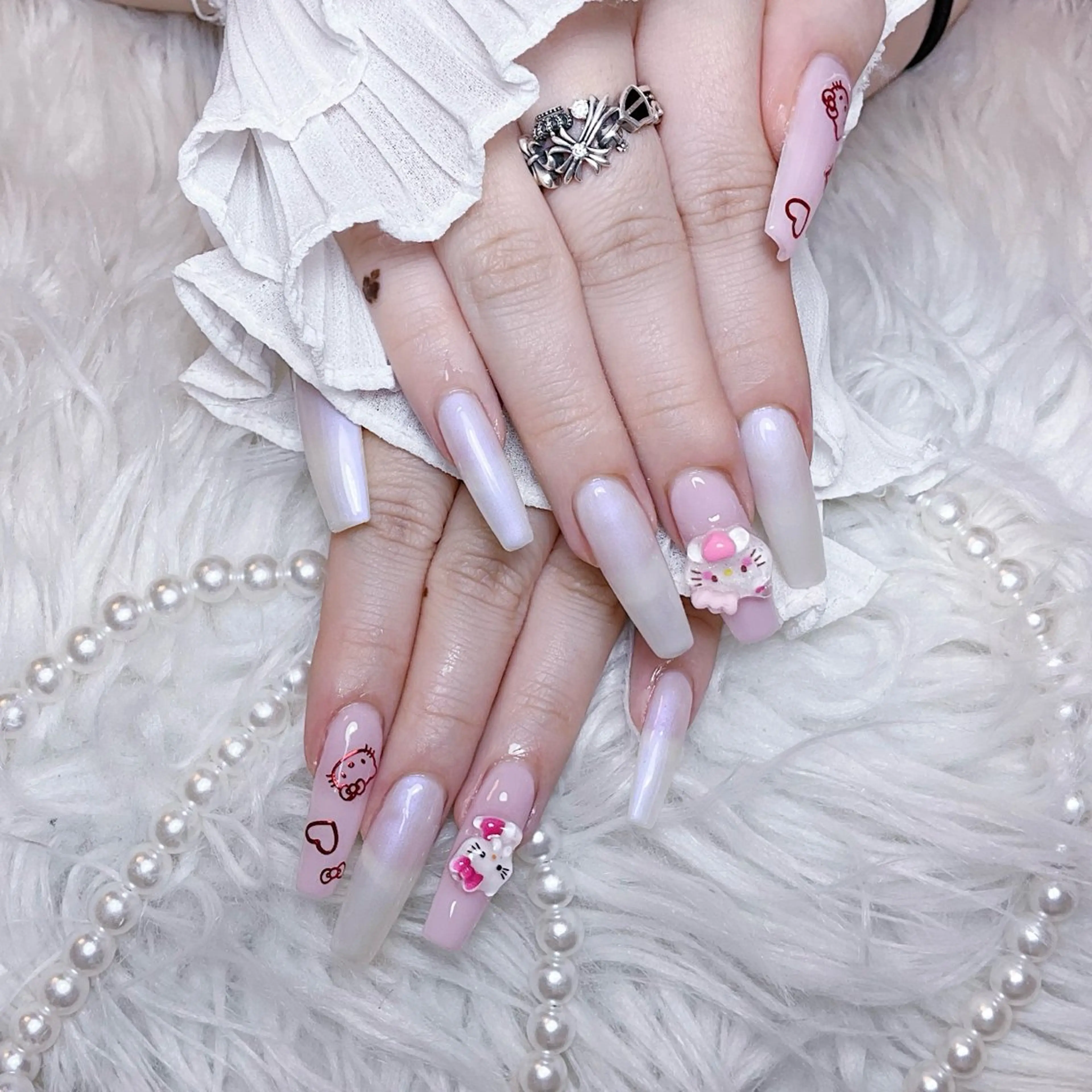 ネイル ハンドネイル 🍭Yun nail hyejin🌸のネイルデザイン